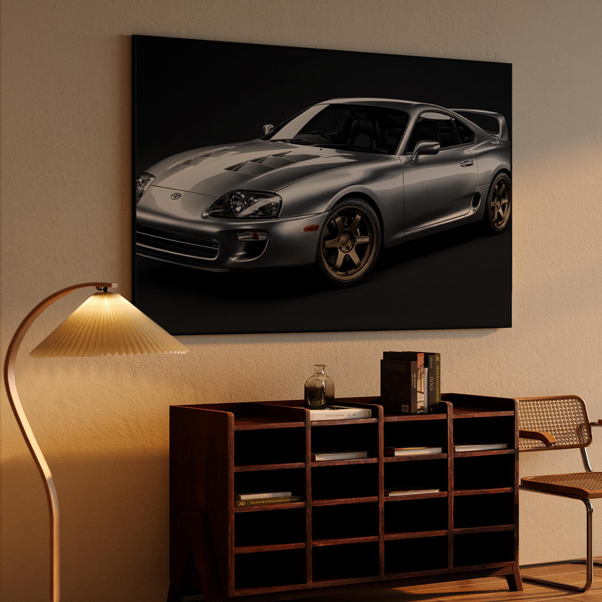 Silver Supra A80: Studio Performance