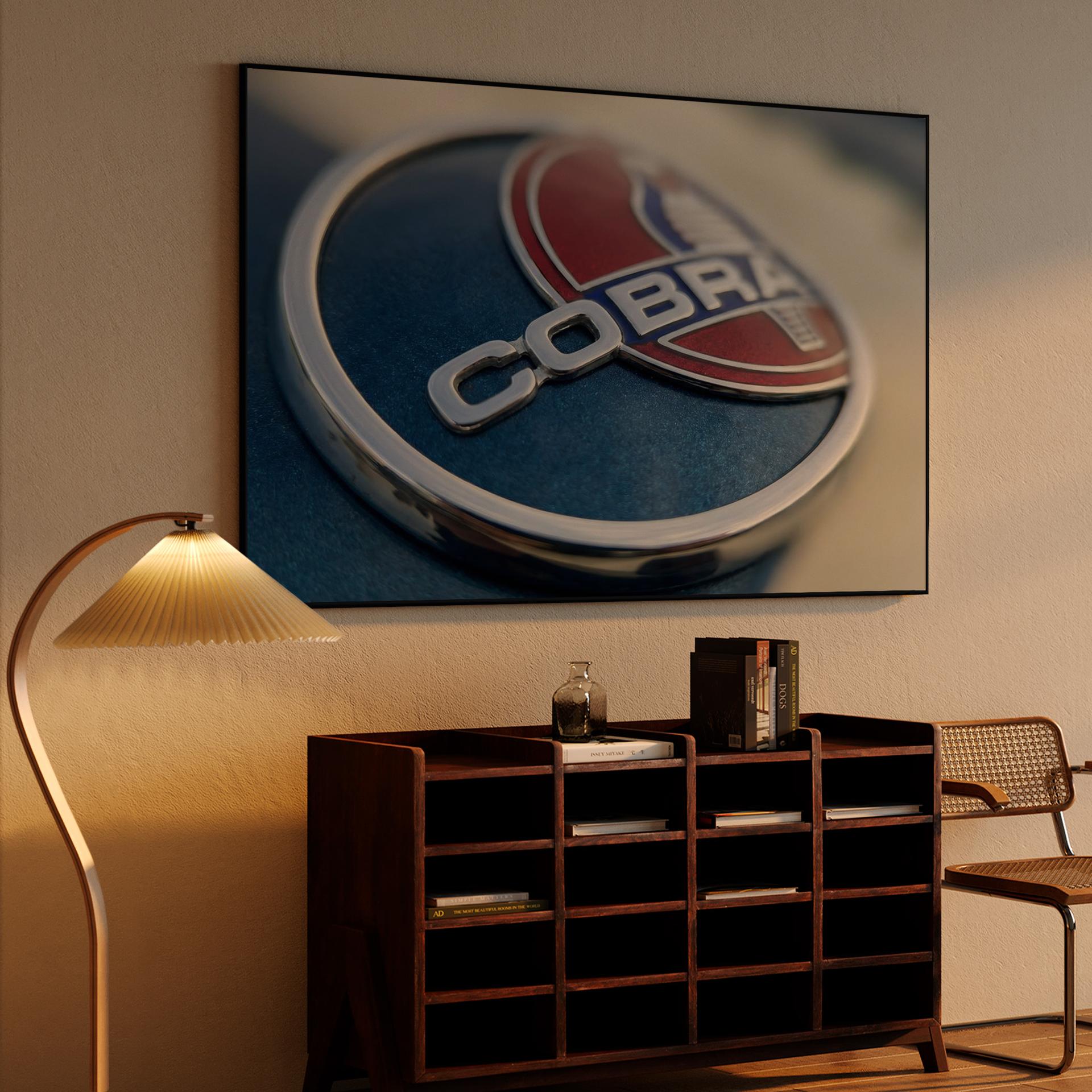 Shelby Cobra Chrome Emblem Macro