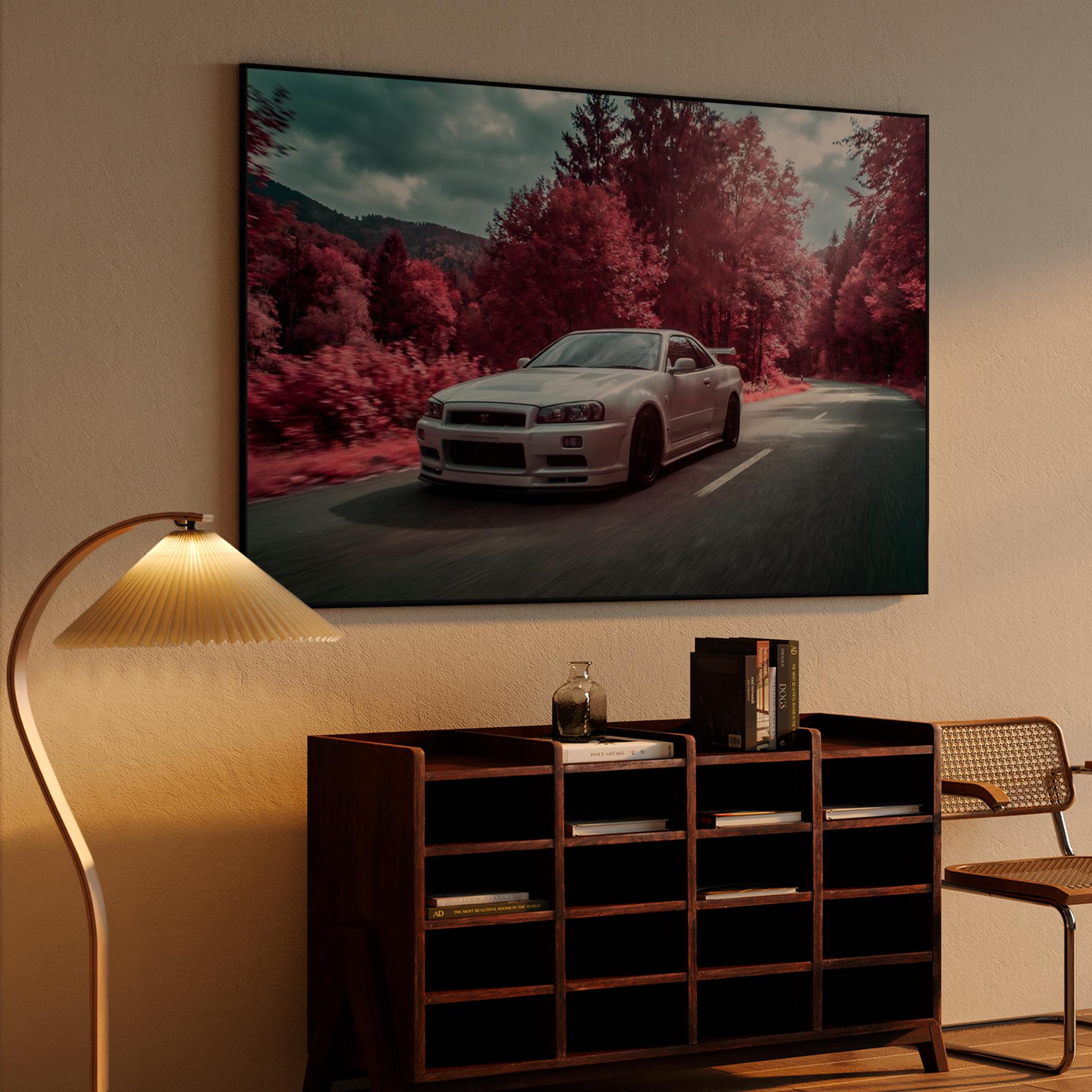 Infrared Forest Nissan Skyline GT-R R34