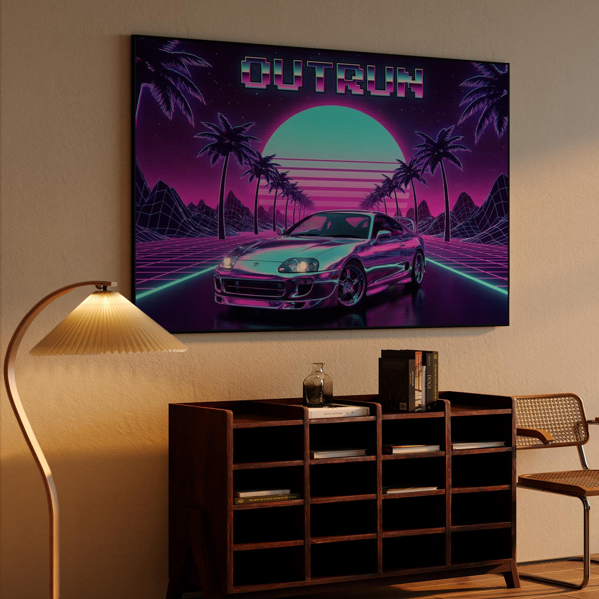Outrun Supra Synthwave Dream