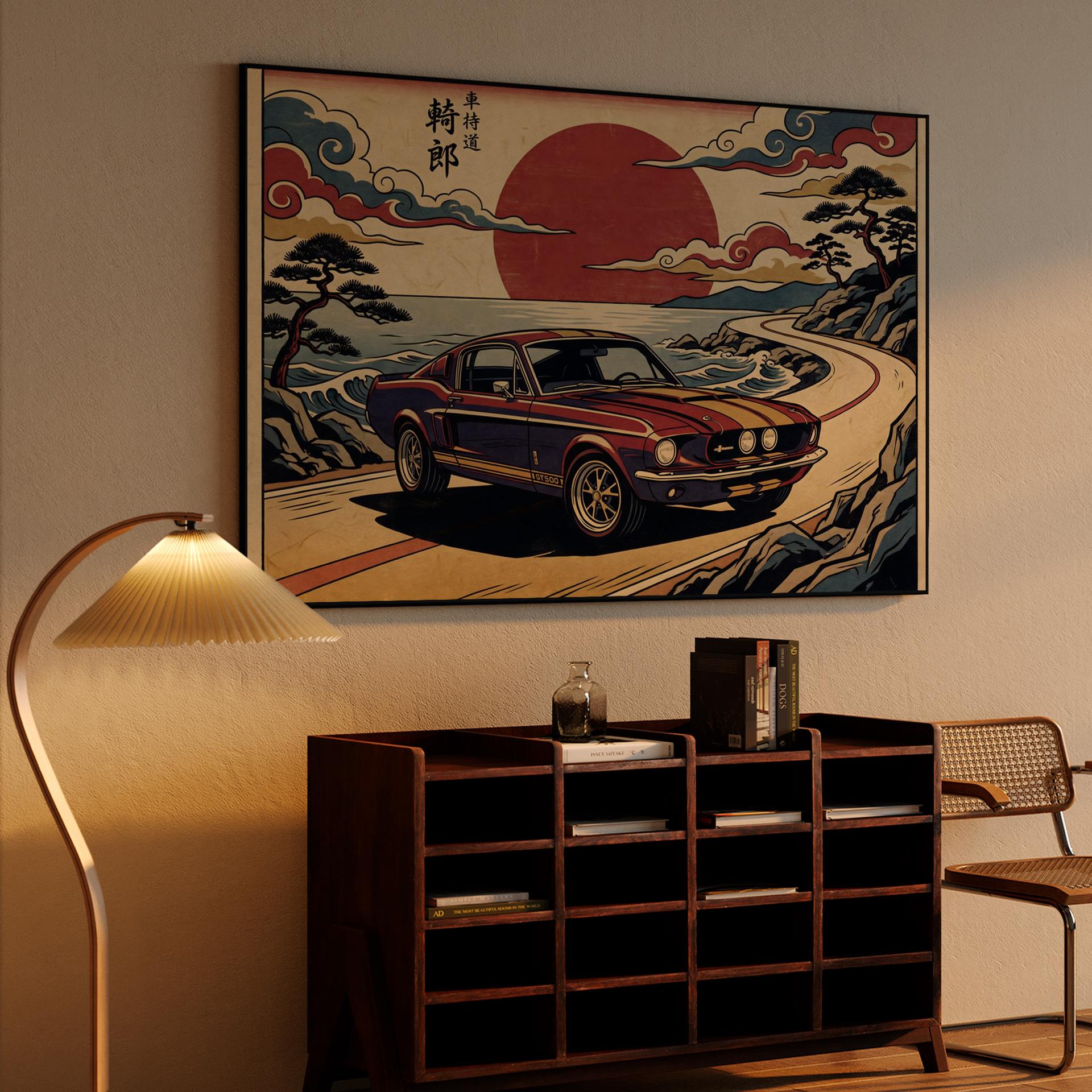 Ukiyo-e Shelby: Rising Sun Muscle