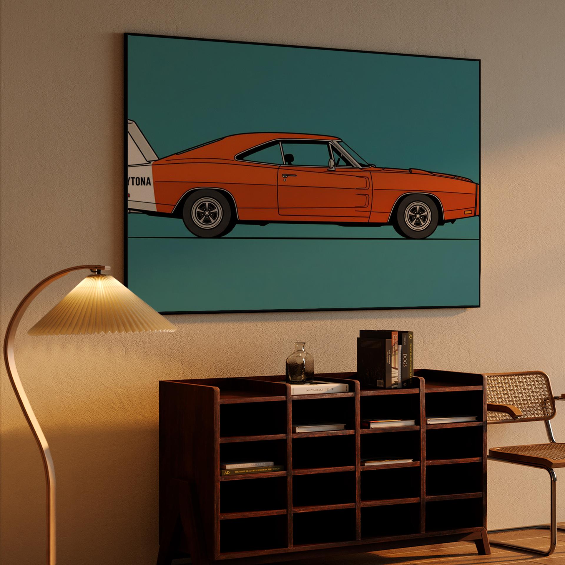 Dodge Charger Daytona: Orange Aero Legend