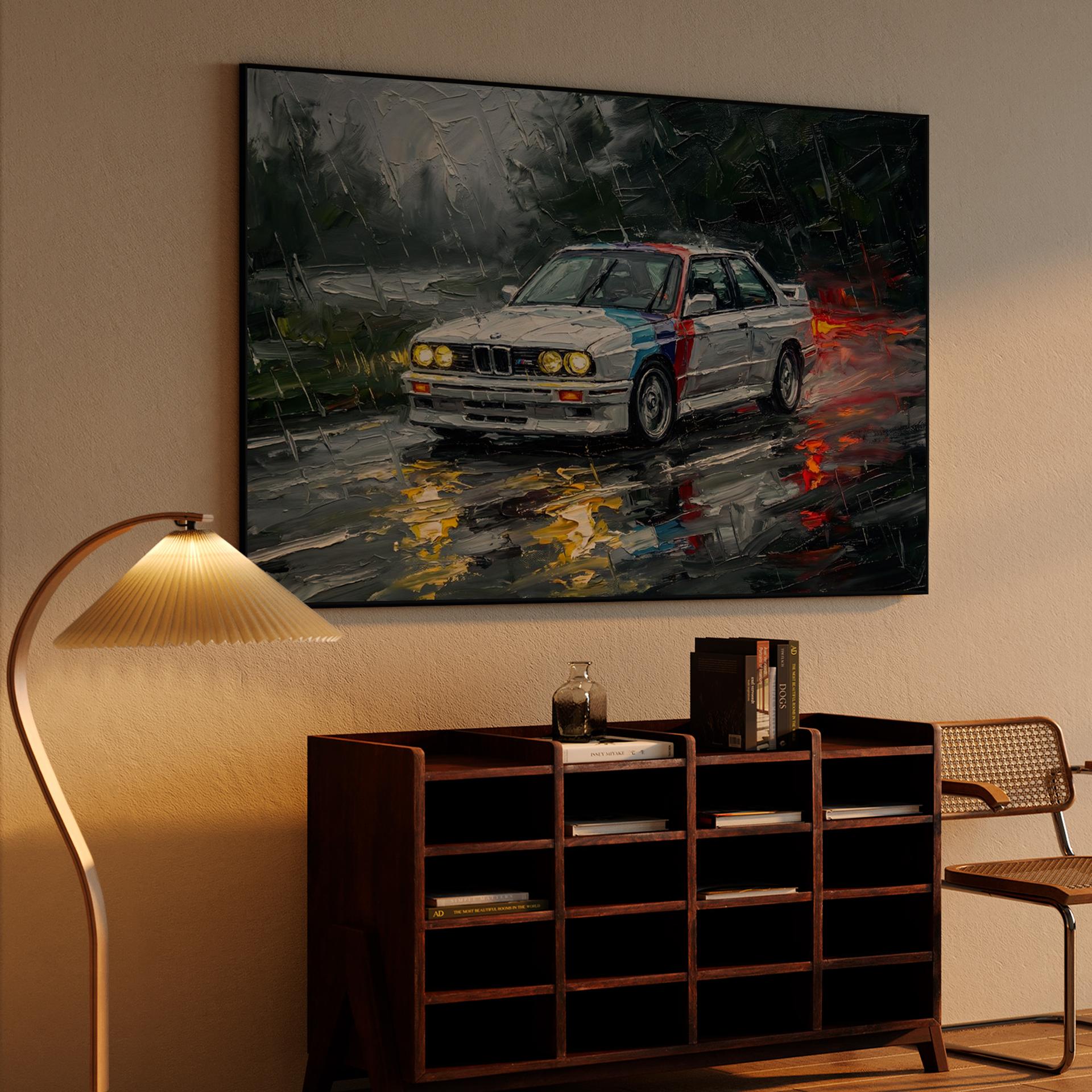 BMW E30 M3 Rain Run Impasto