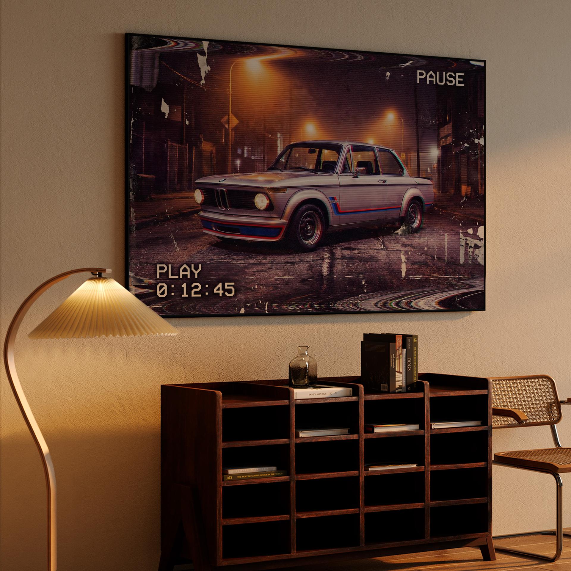 BMW 2002 Turbo VHS Glitch Tape