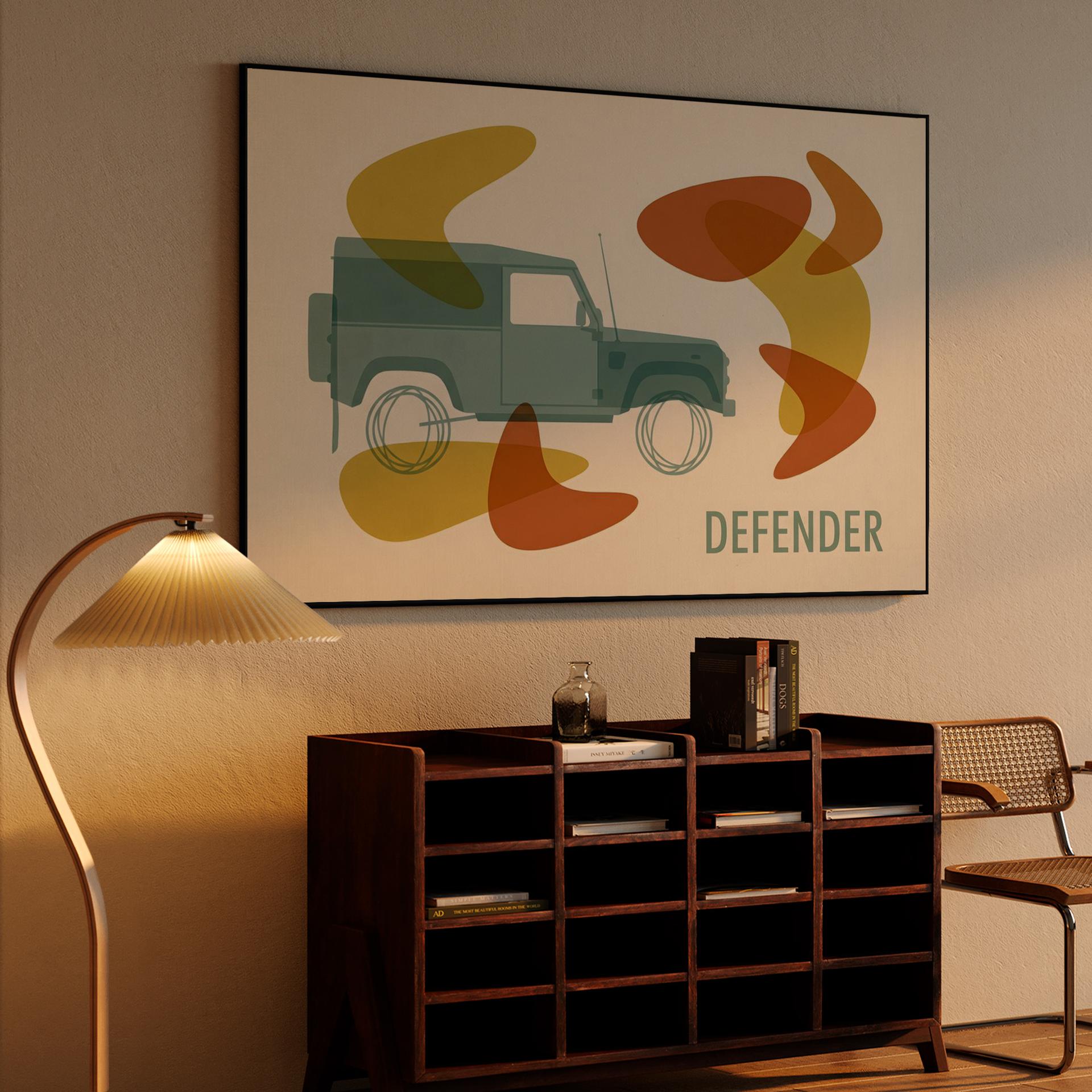 Mid-Century Modern Defender 90