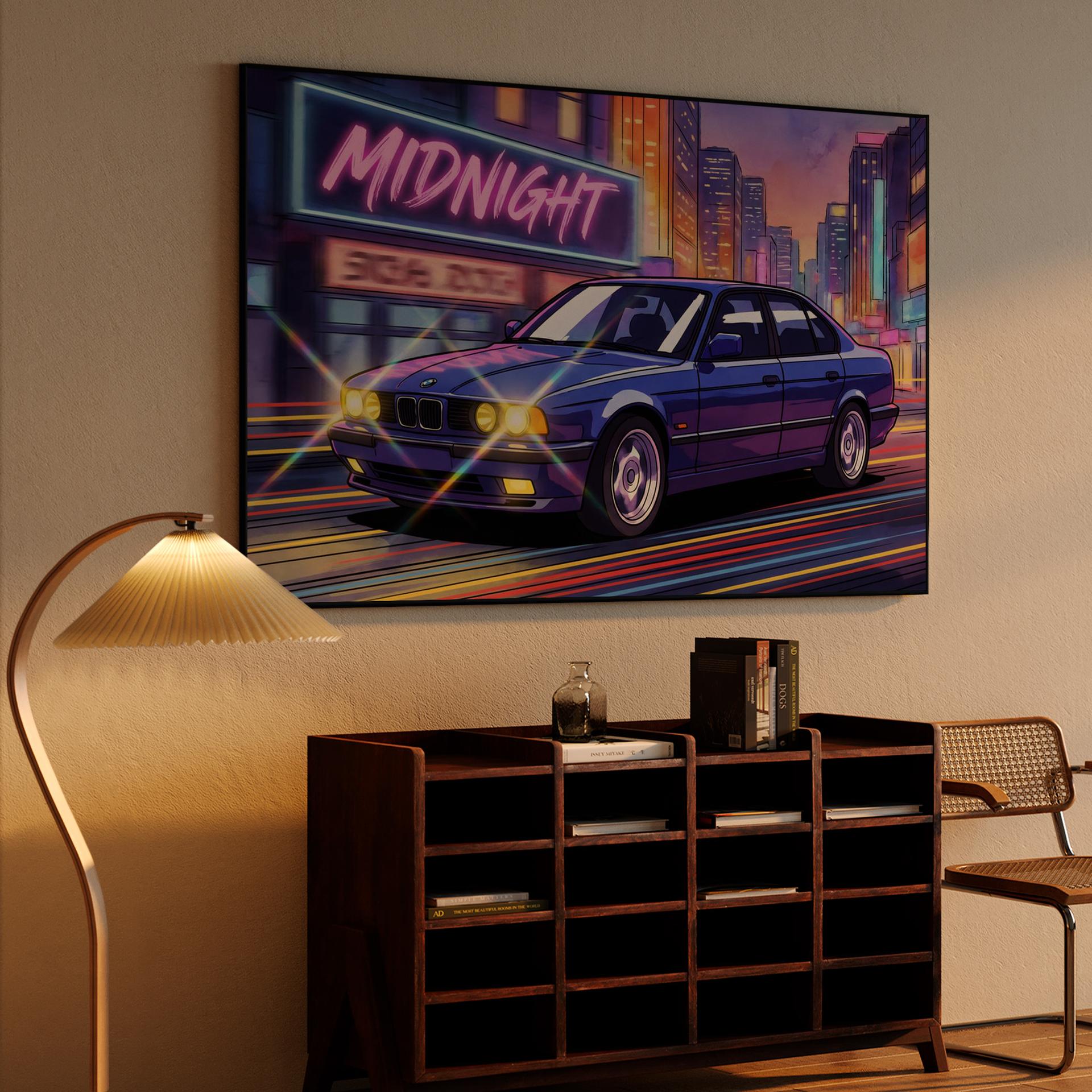 Midnight City Pulse: BMW E34
