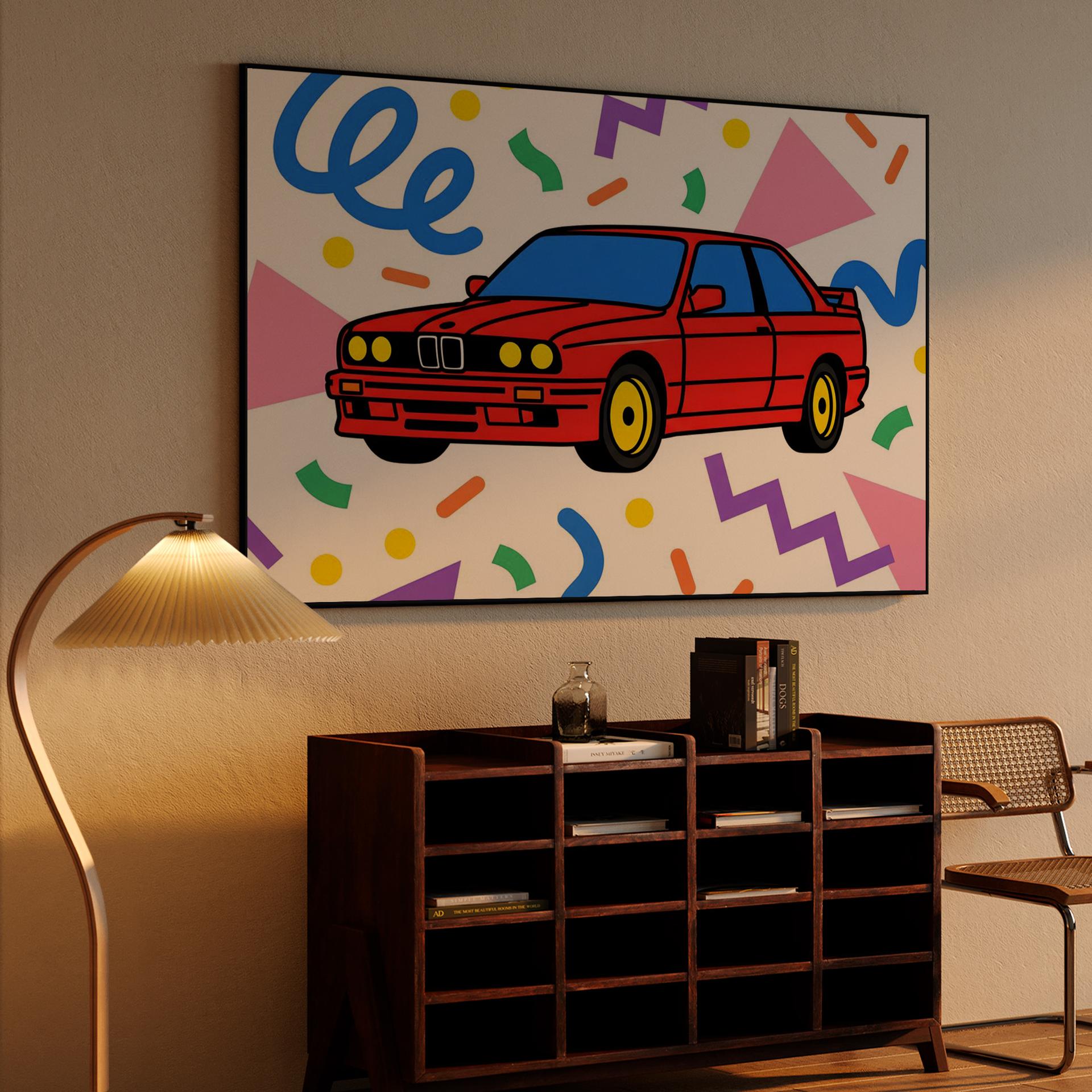 BMW E30 M3: 90s Memphis Pop