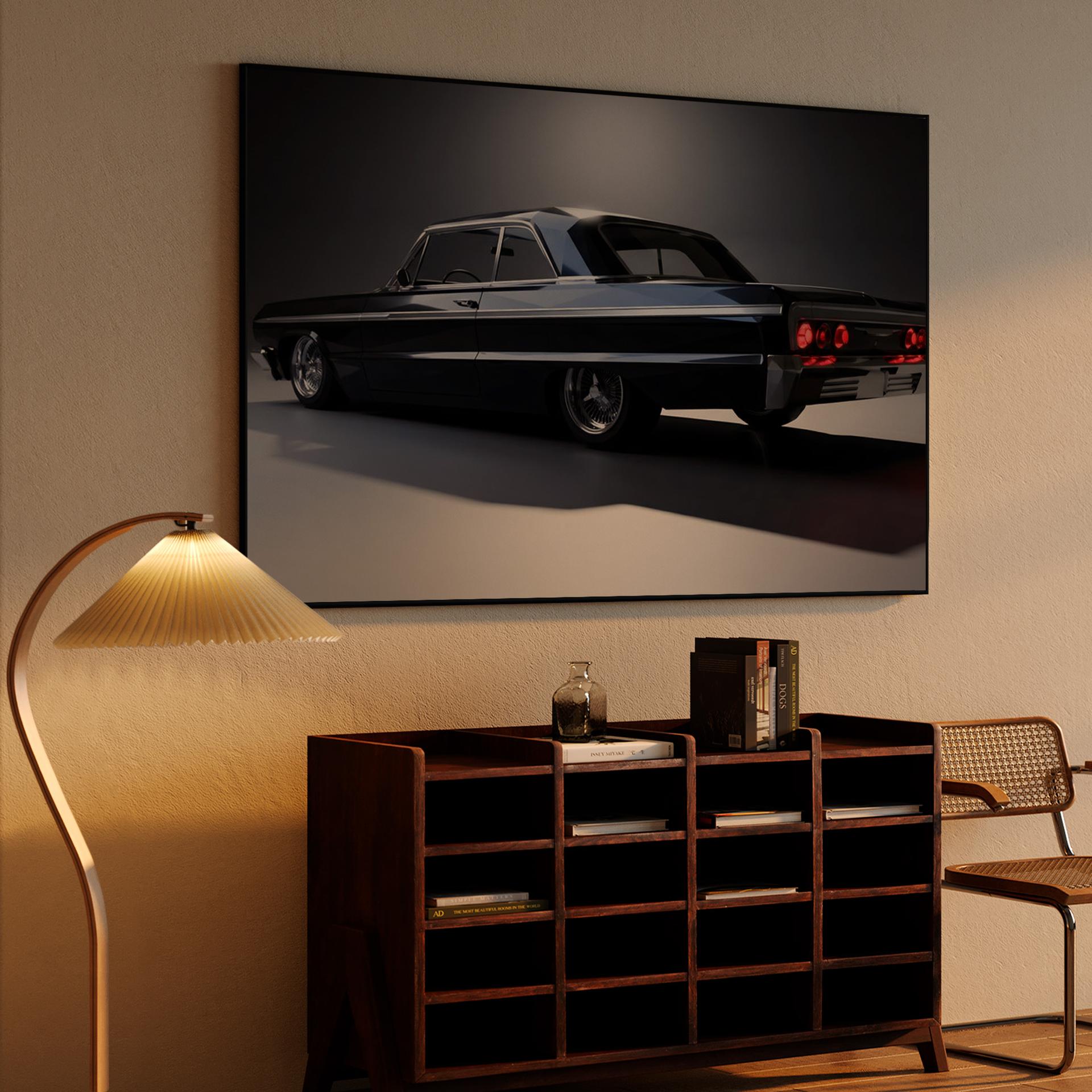 Low Poly '64 Impala Noir