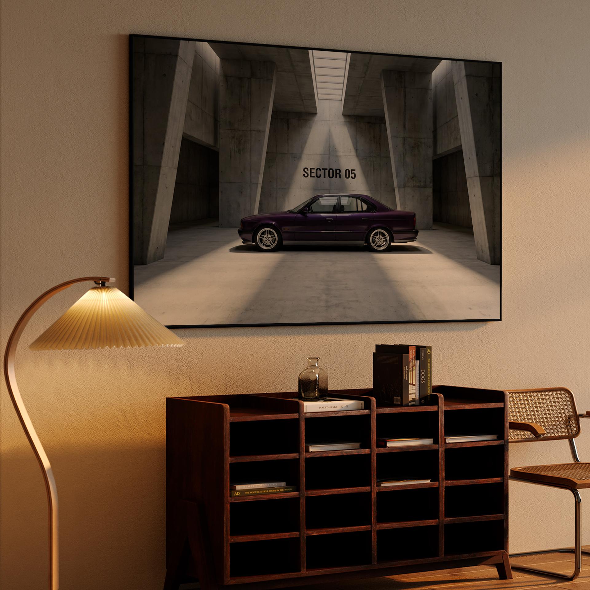 BMW E34 M5: Sector 05 Brutalist Studio