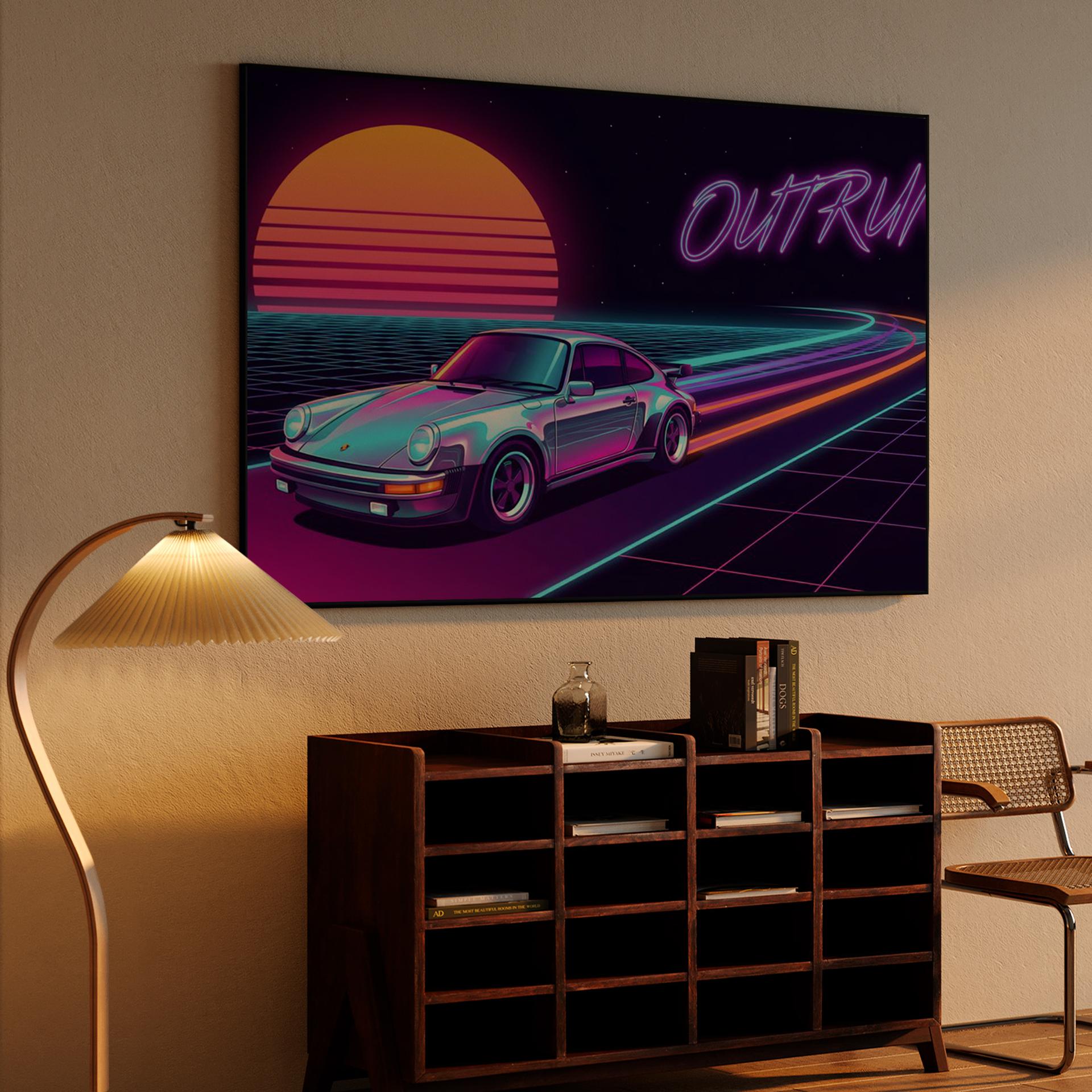 Classic Porsche 911 Retro Outrun