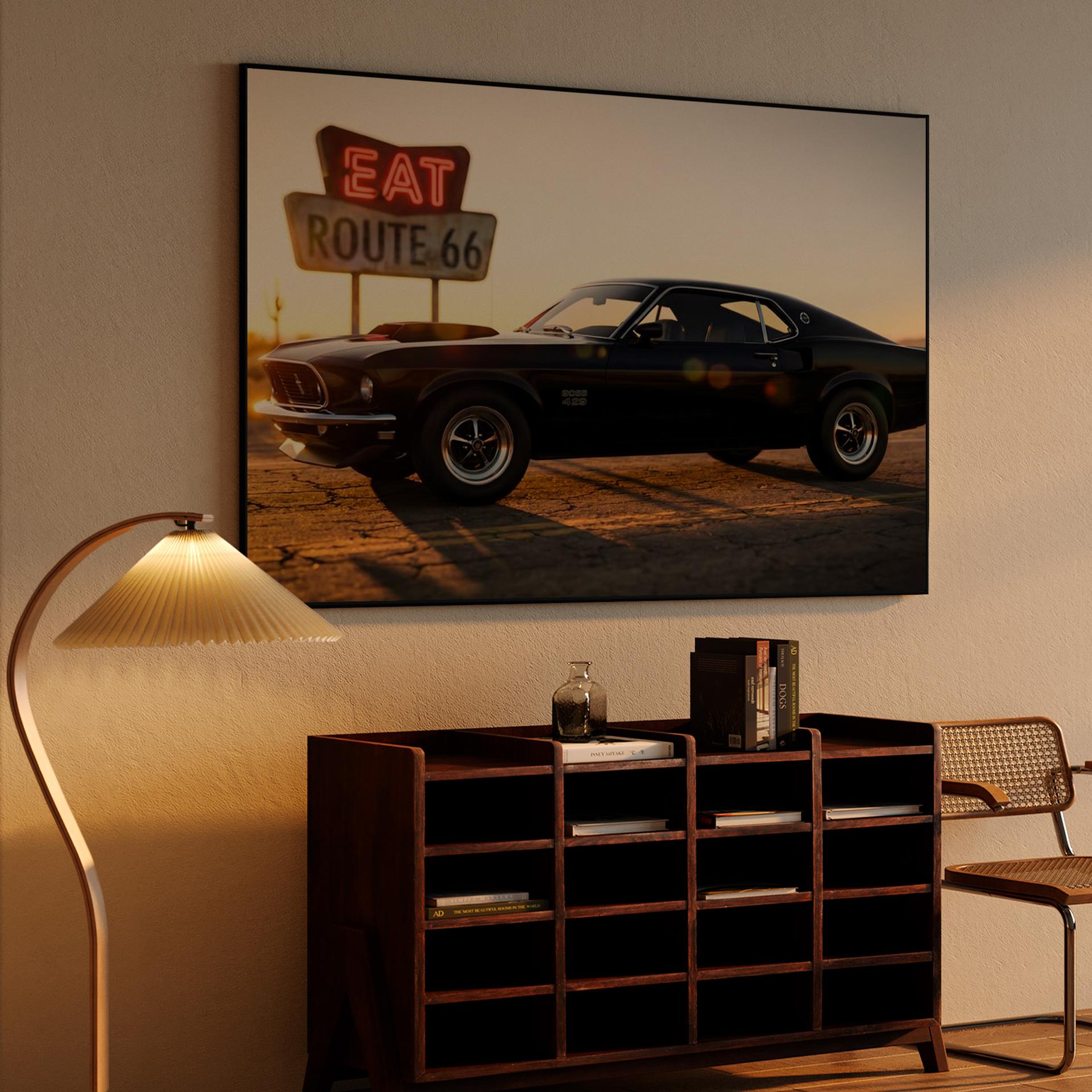 Route 66 Legend: Mustang Boss 429 Sunset