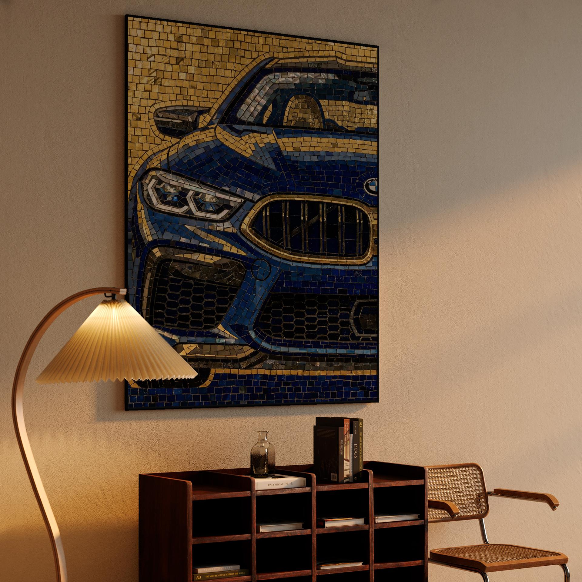 BMW 8 Series Golden Mosaic