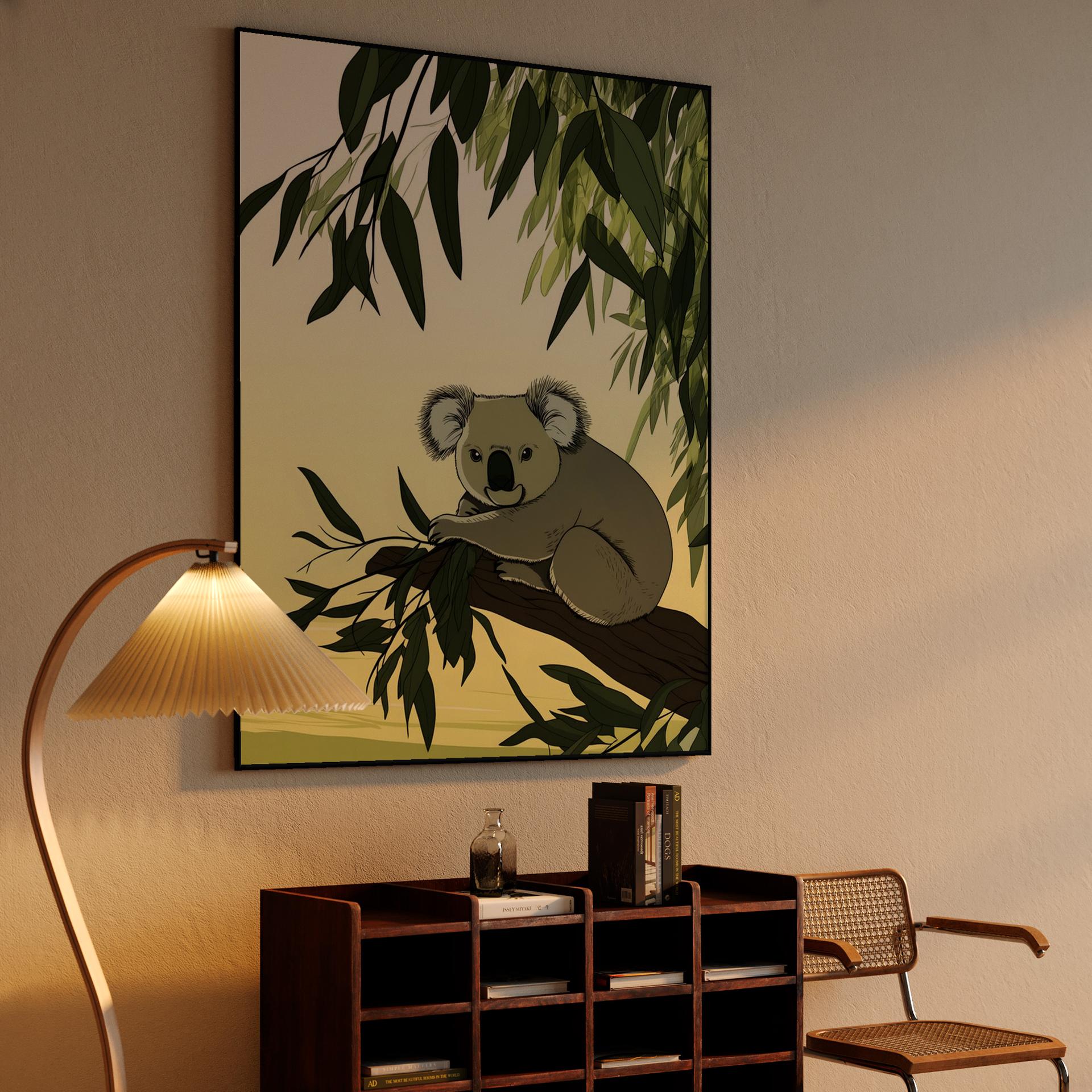 Serene Koala on Branch