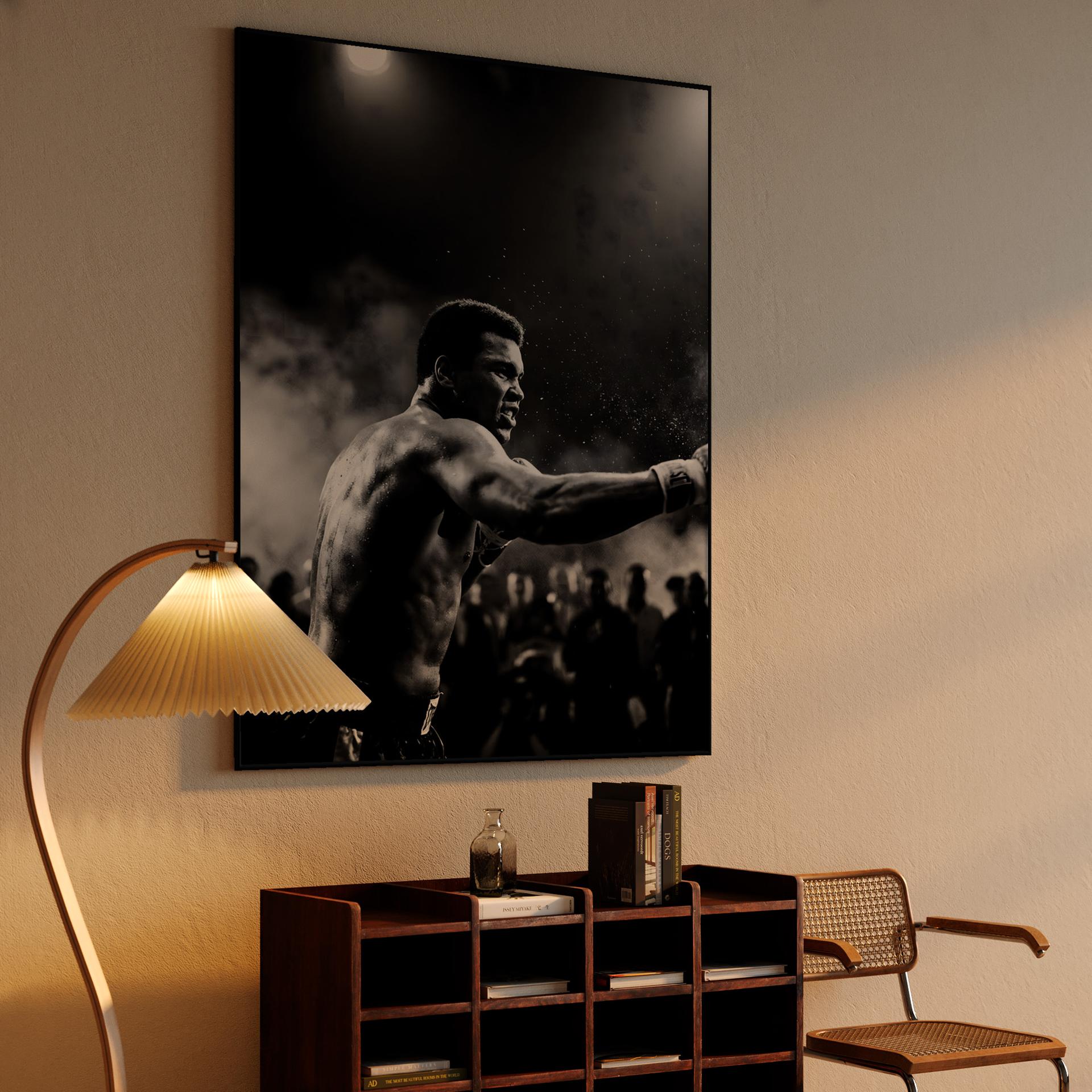 The Greatest: Muhammad Ali High Contrast Boxing Photography