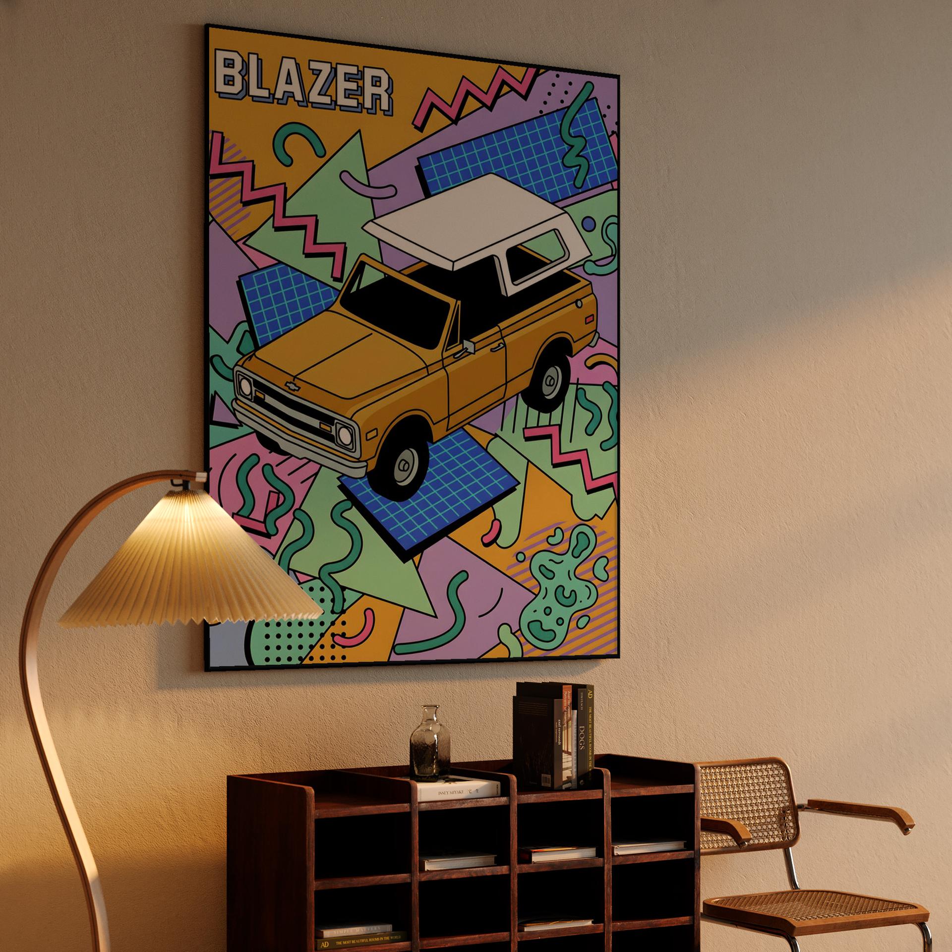 K5 Blazer: Memphis Style Retro Pop