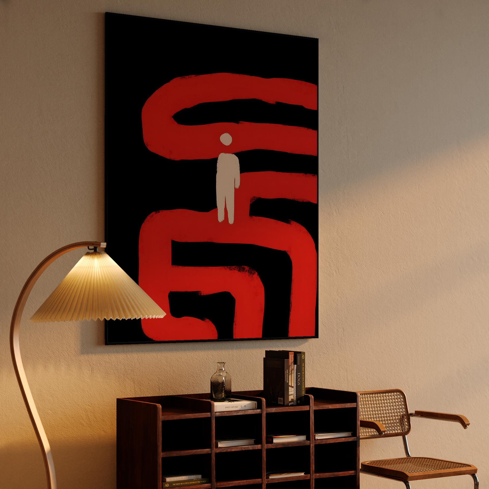 The Red Maze Journey