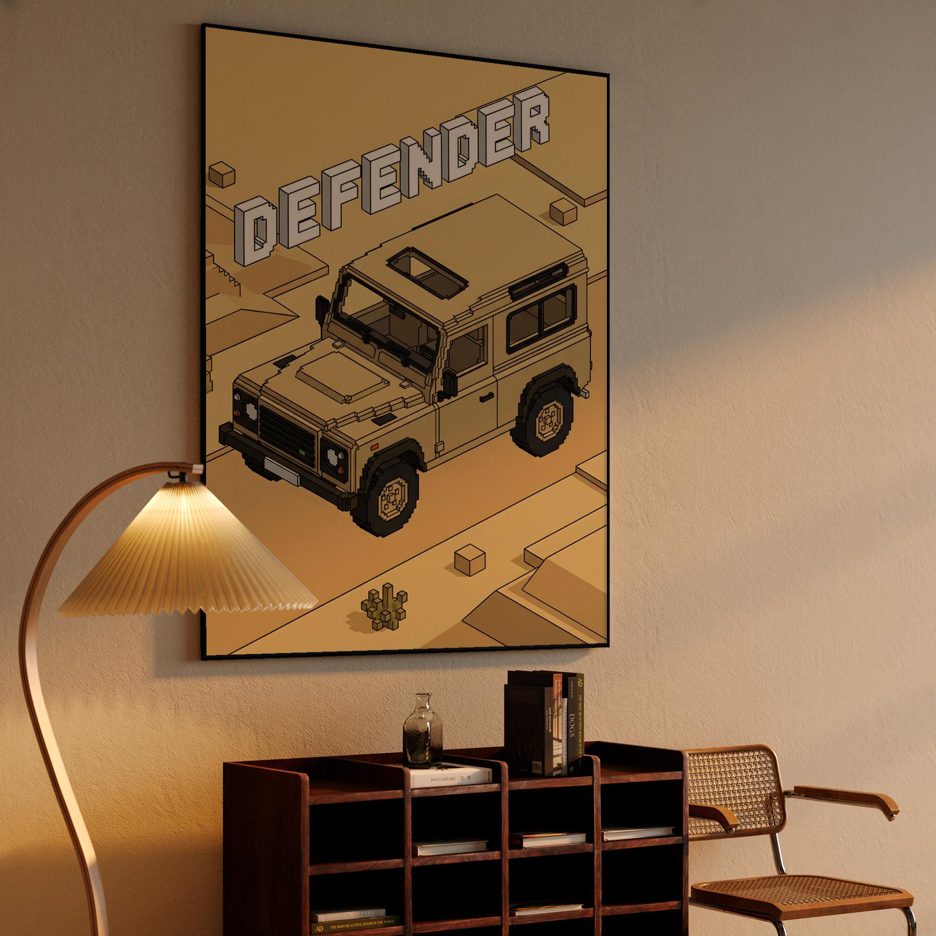 Voxel Desert Defender 90