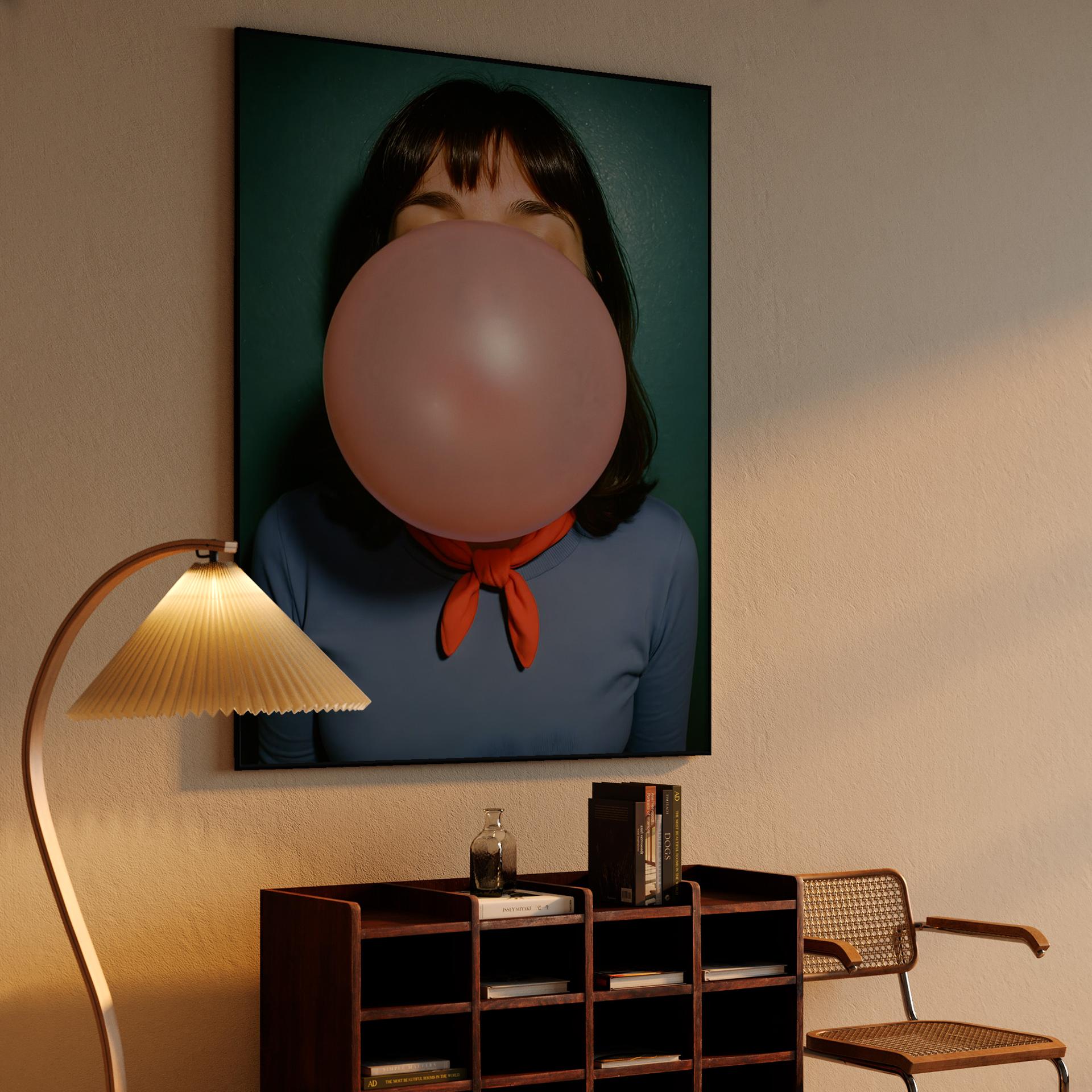 Bubblegum Pop Portrait