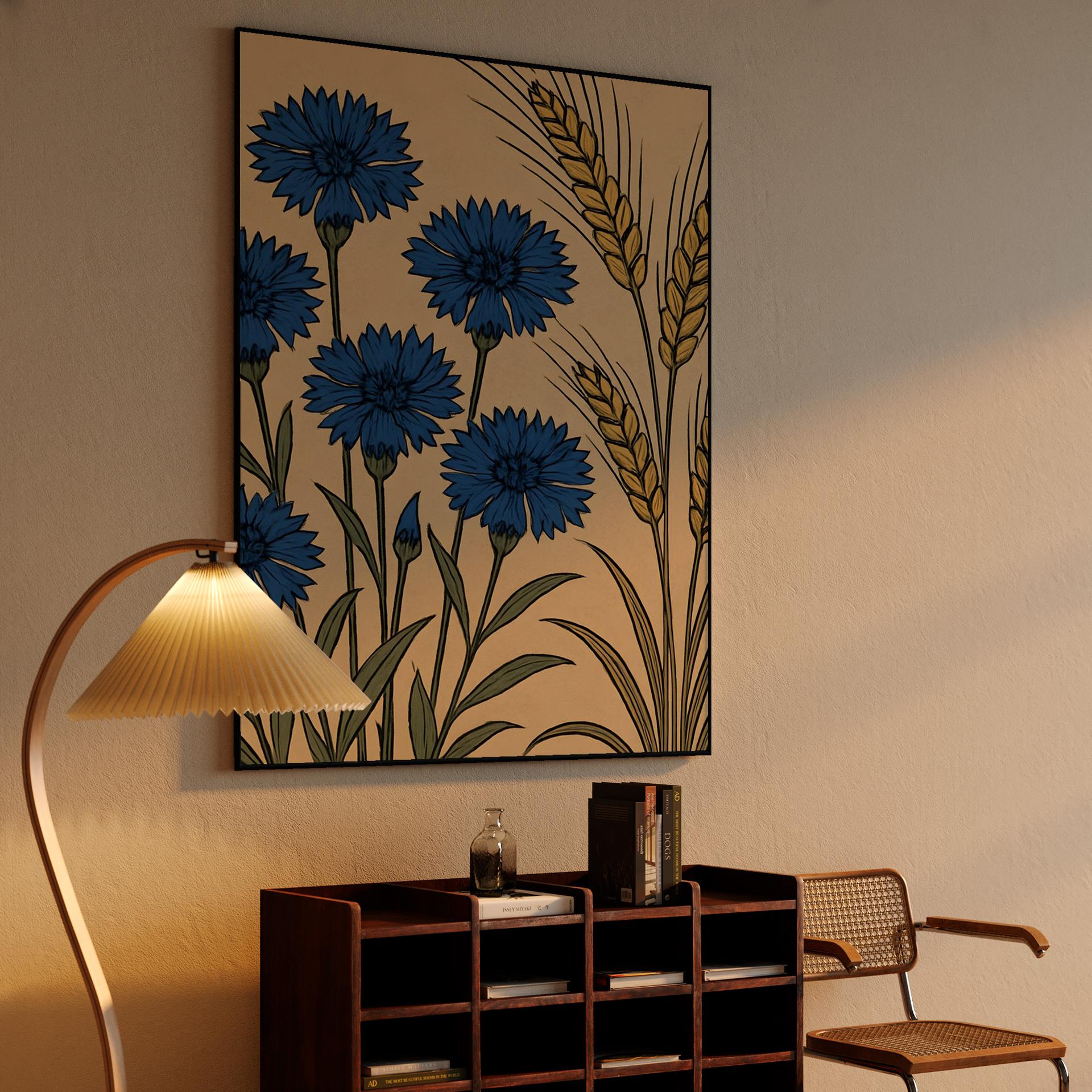 Cornflower and Wheat