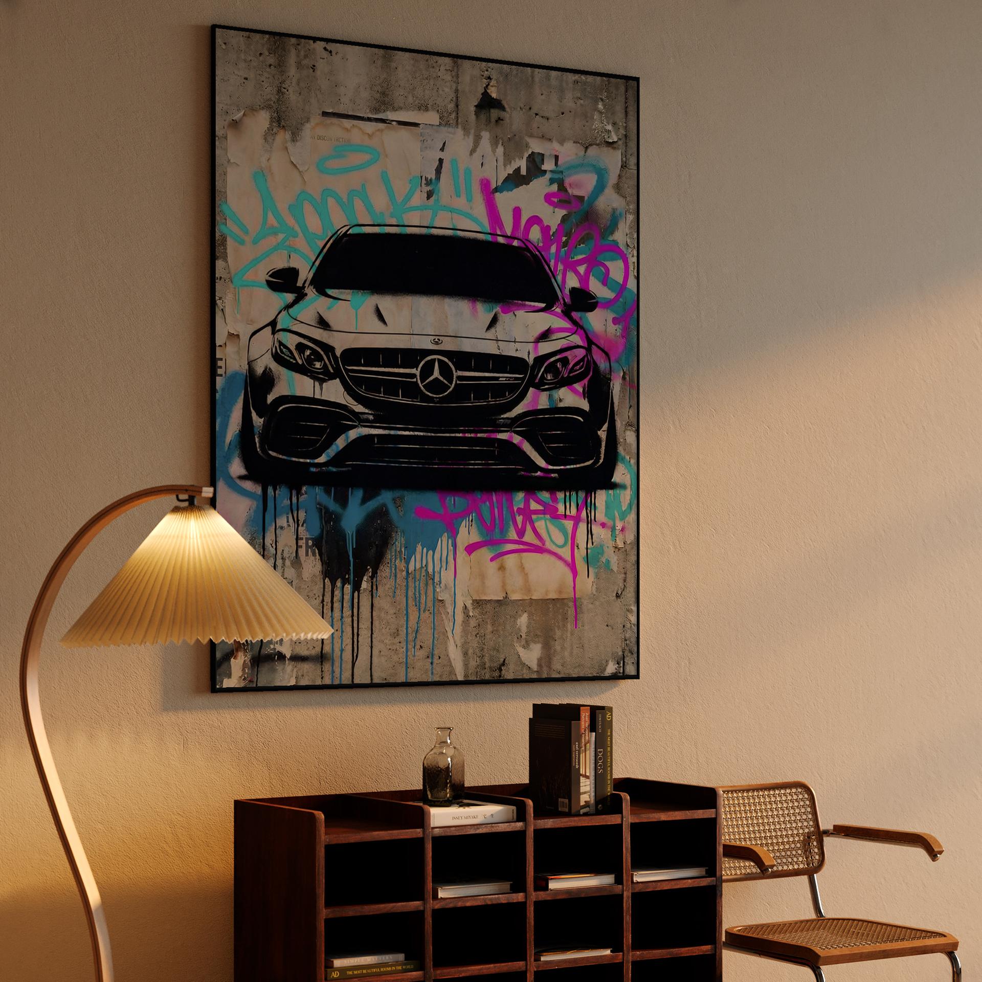 Mercedes E63 AMG Urban Stencil