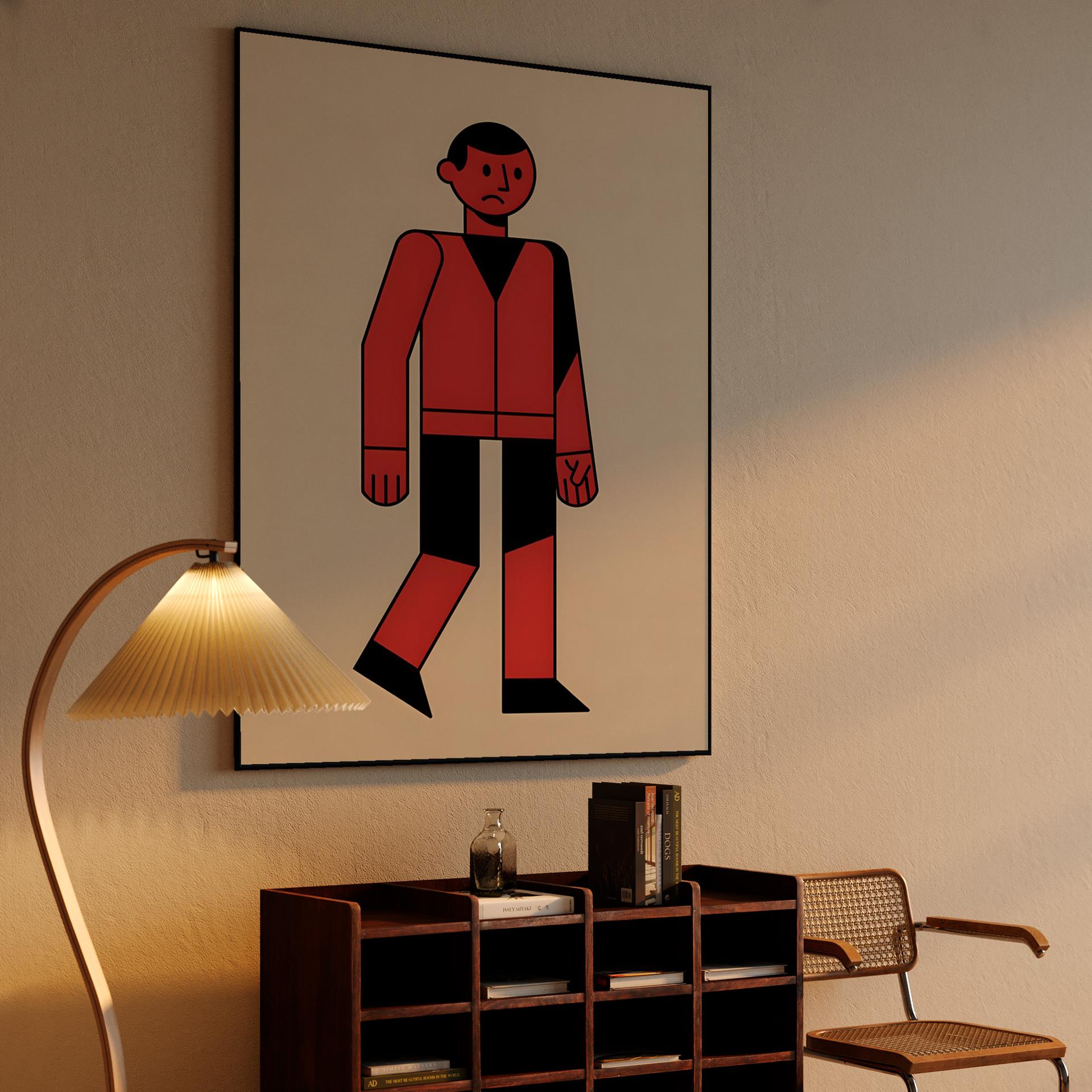 Sad Geometric Walker