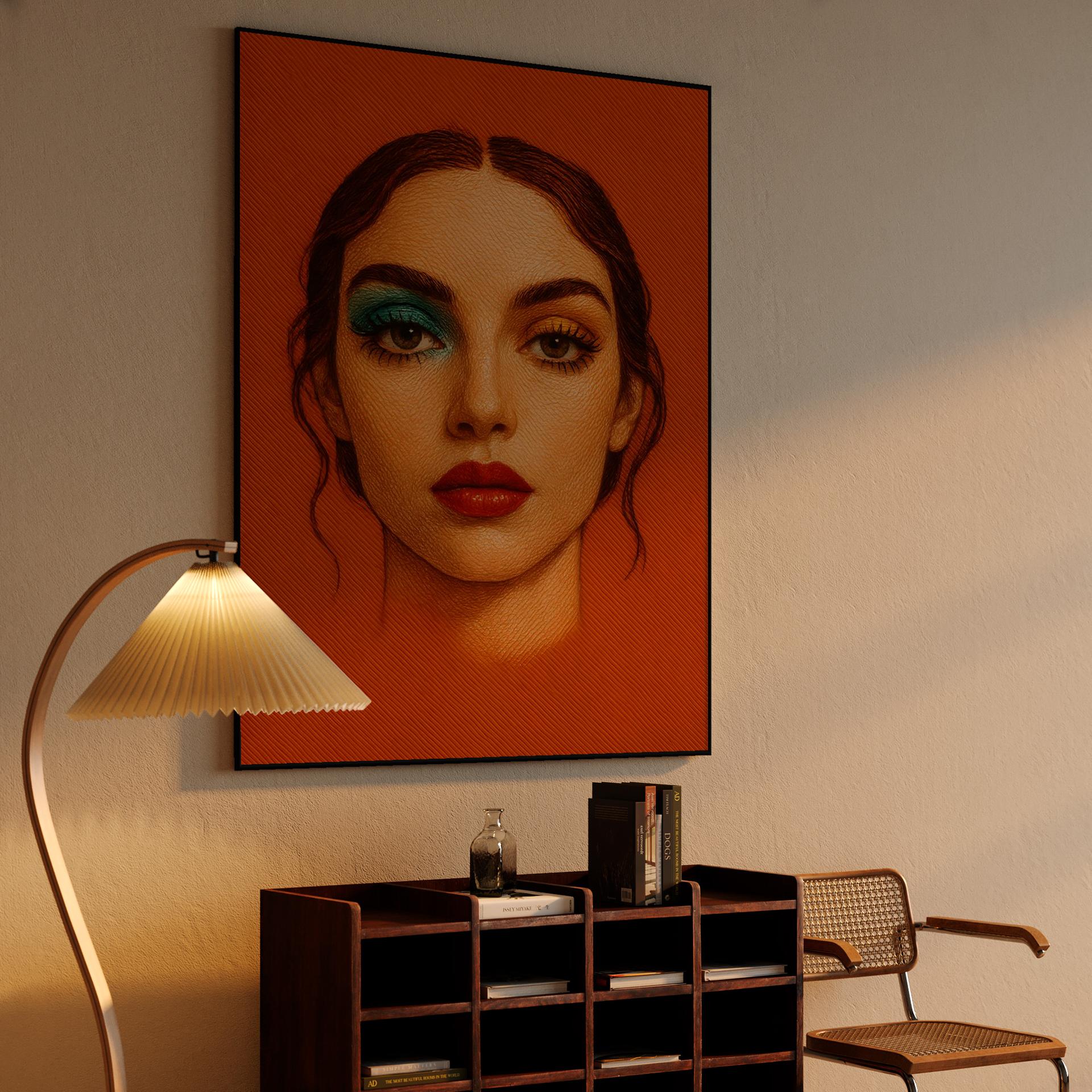 Vivid Asymmetric Gaze