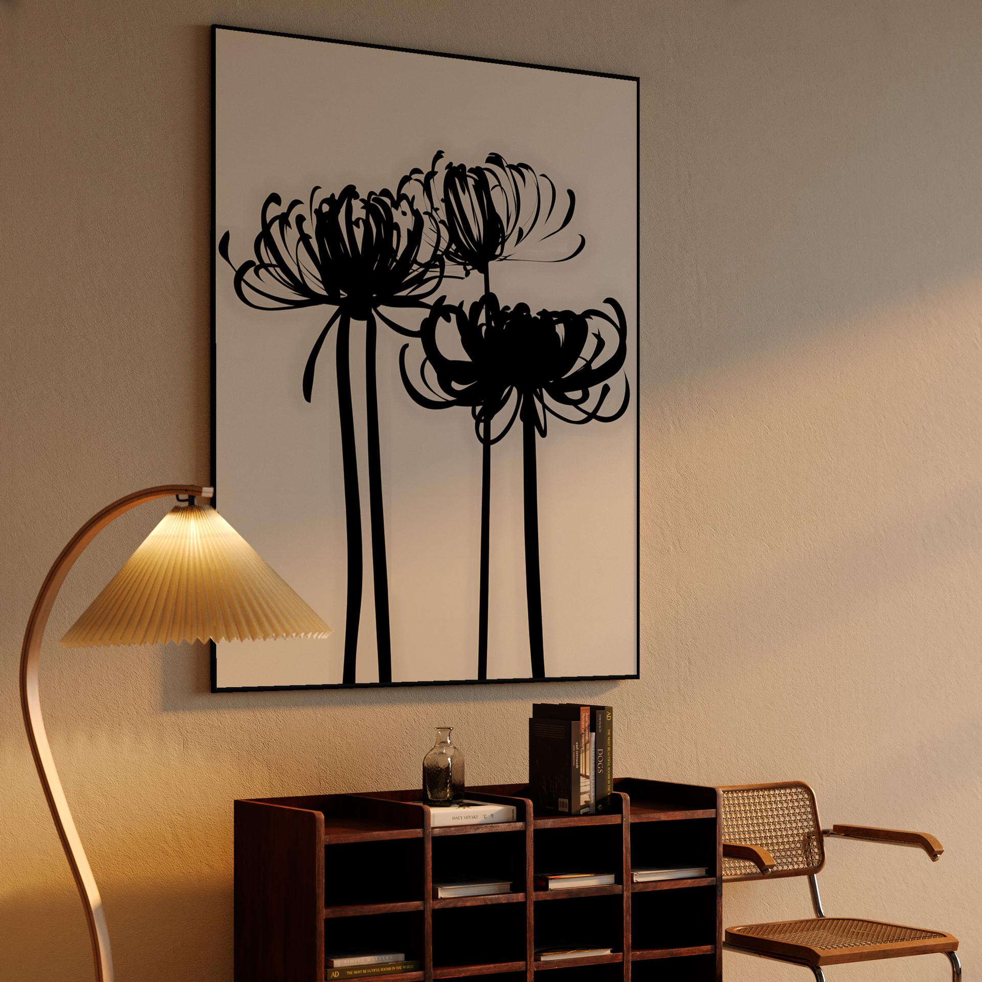 Spider Lily Silhouette