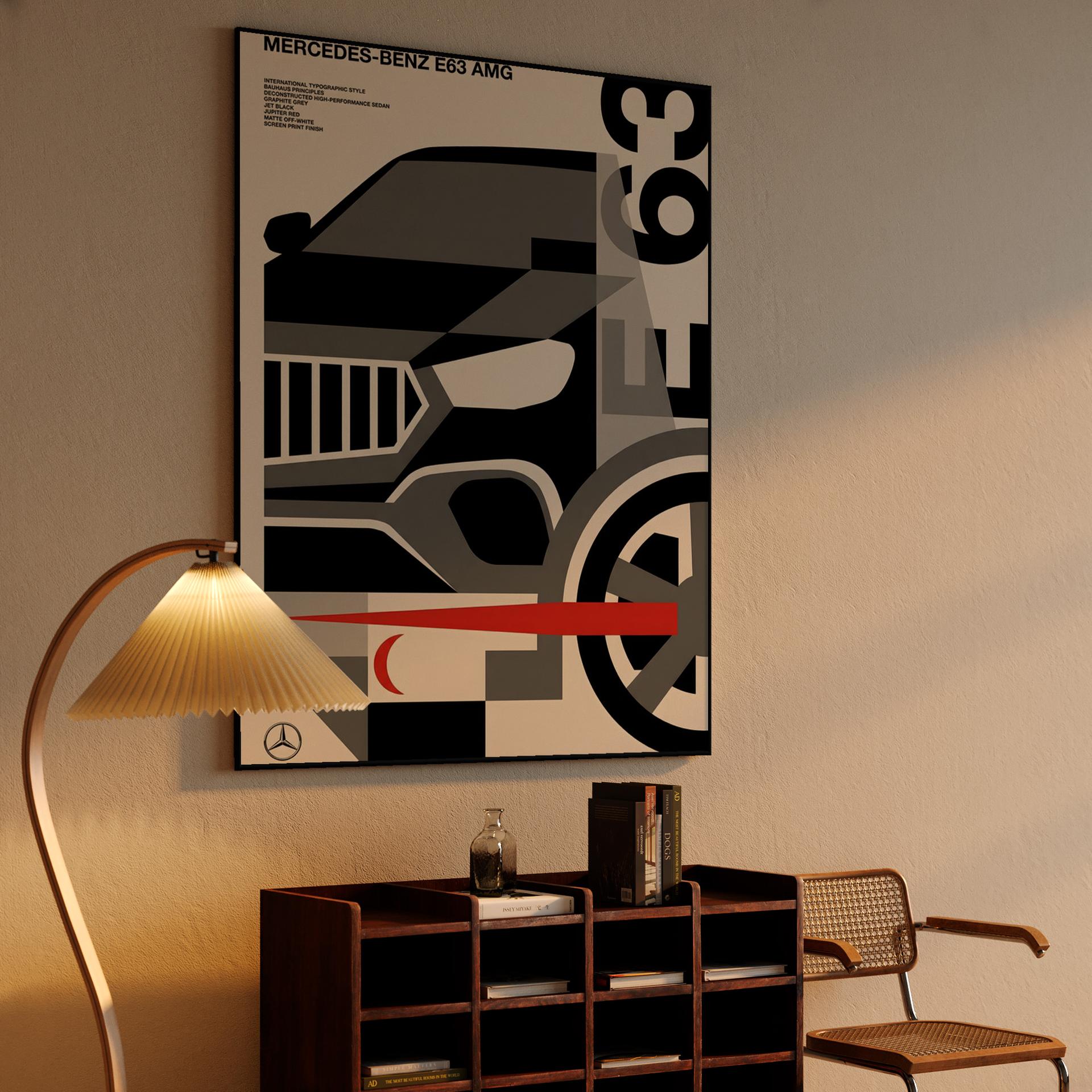 Mercedes E63 AMG Bauhaus Deconstructed