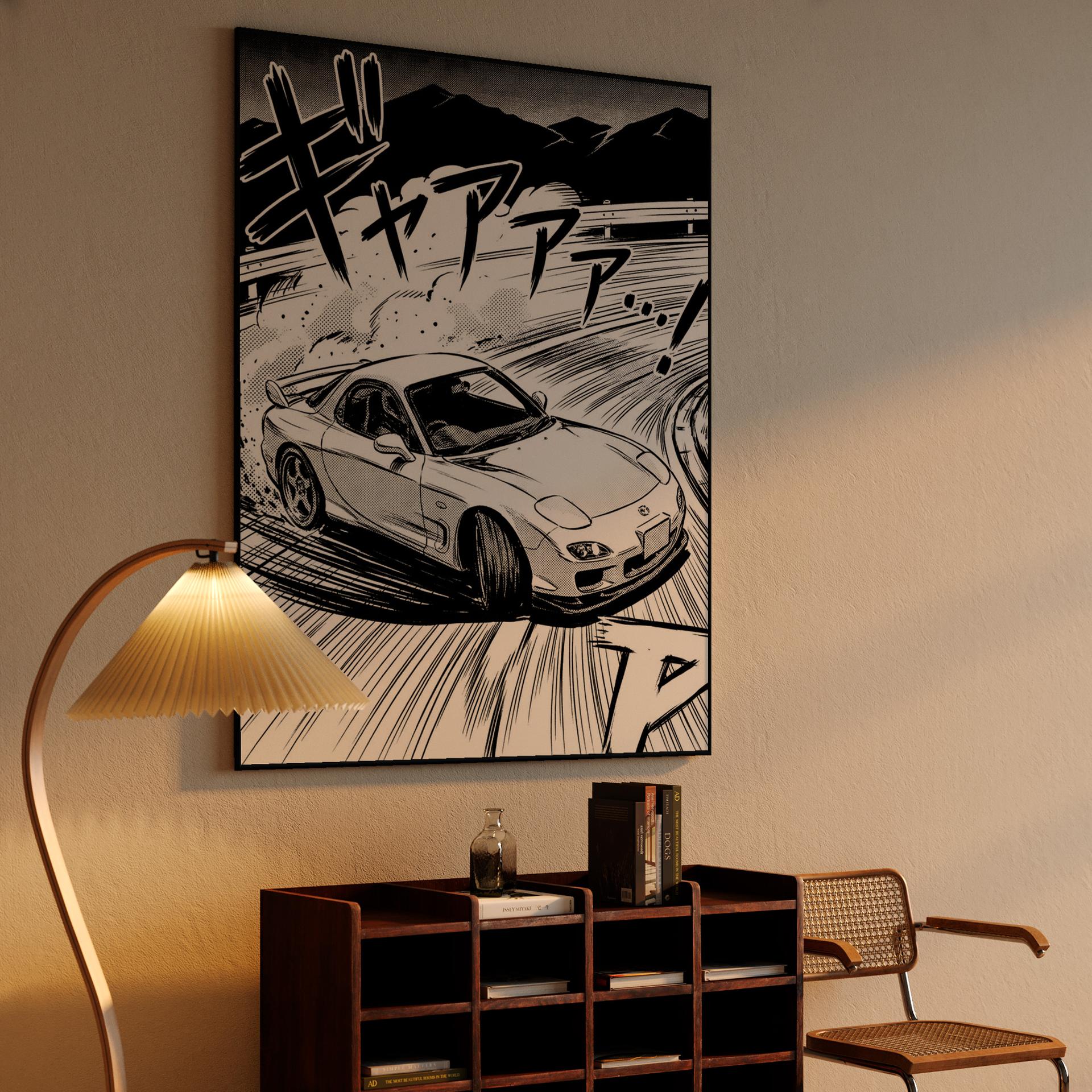 Rotary Screech: RX-7 FD Manga Drift