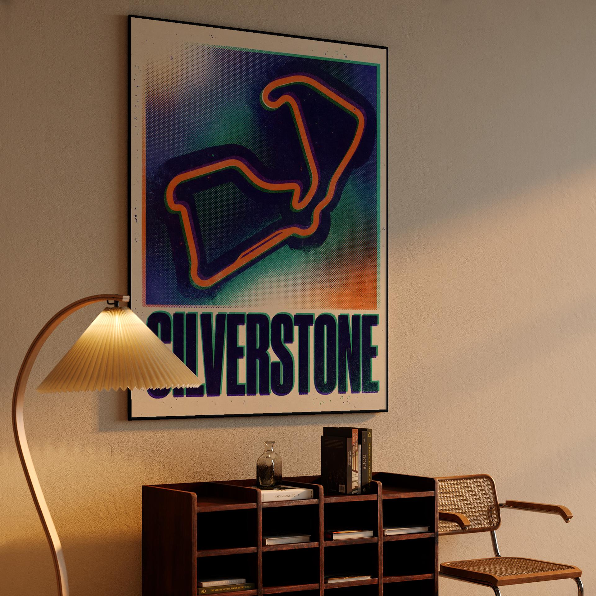 Silverstone Retro Halftone Circuit