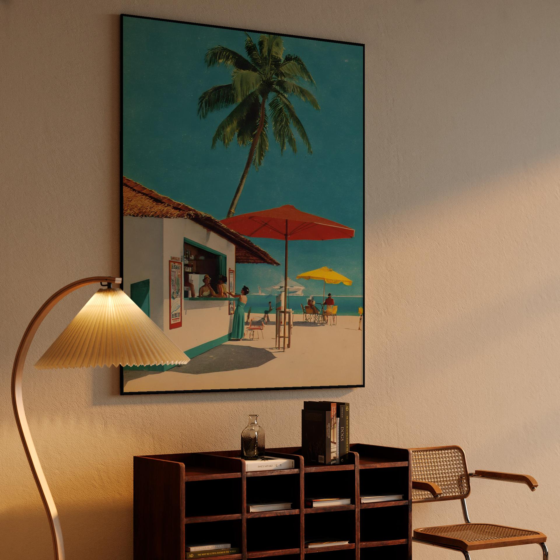 Retro Beachside Kiosk