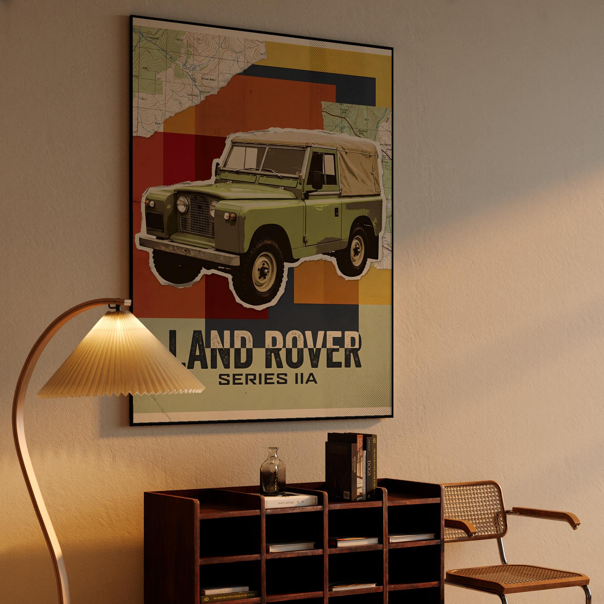 Land Rover Series IIA Adventure Collage