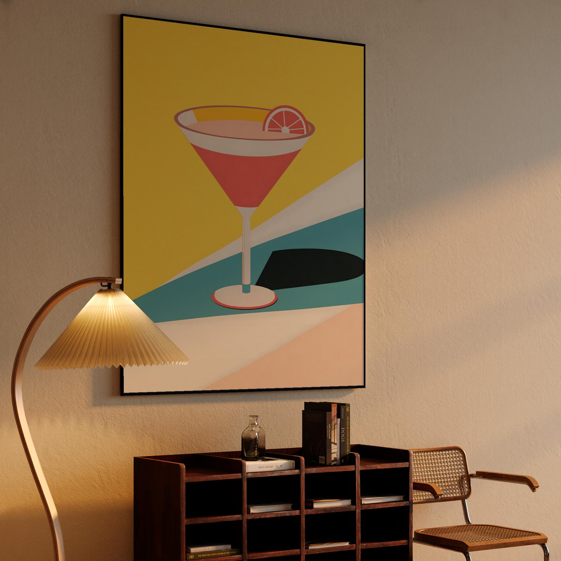 Minimalist Pink Martini