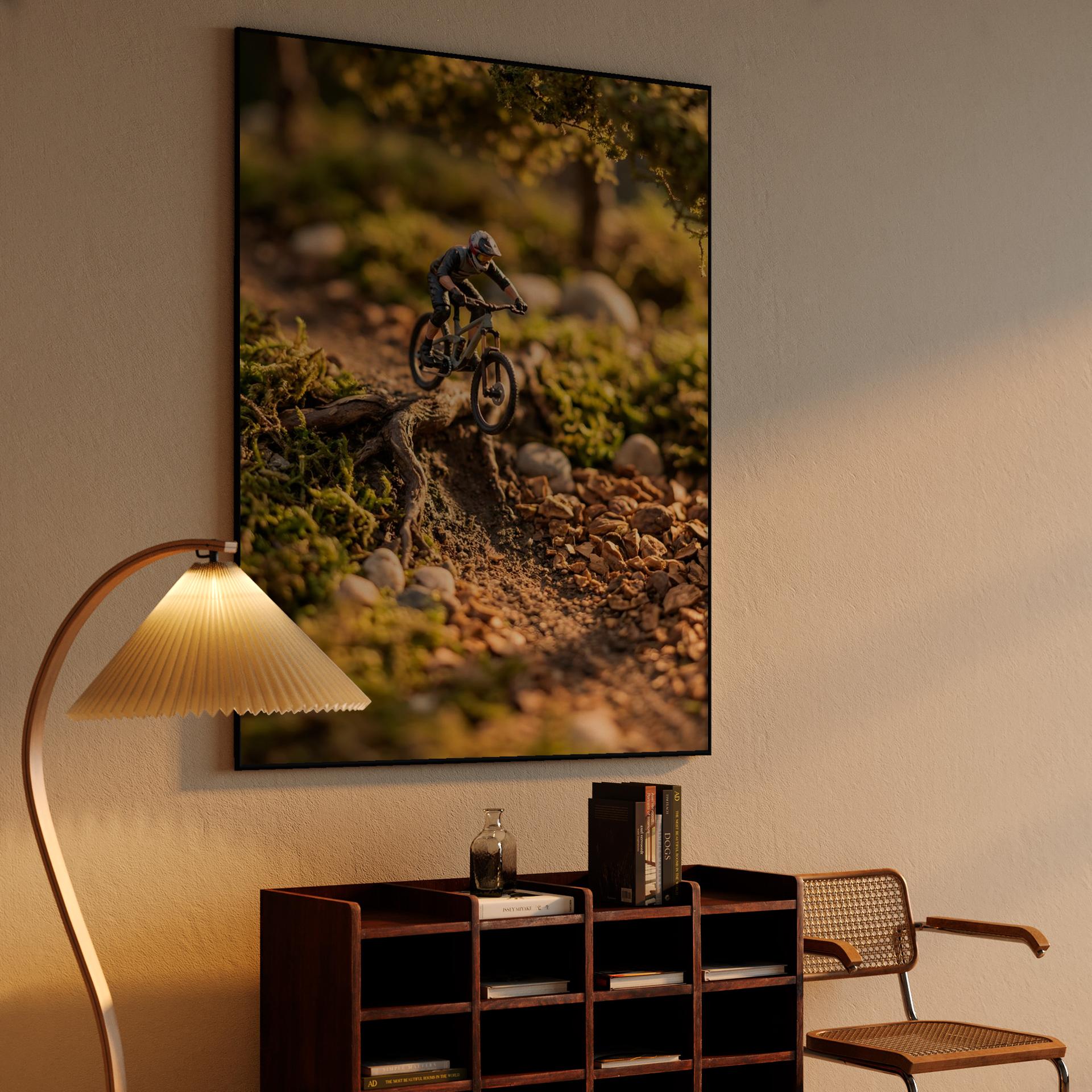 Miniature Momentum: Golden Hour Trail Shredder