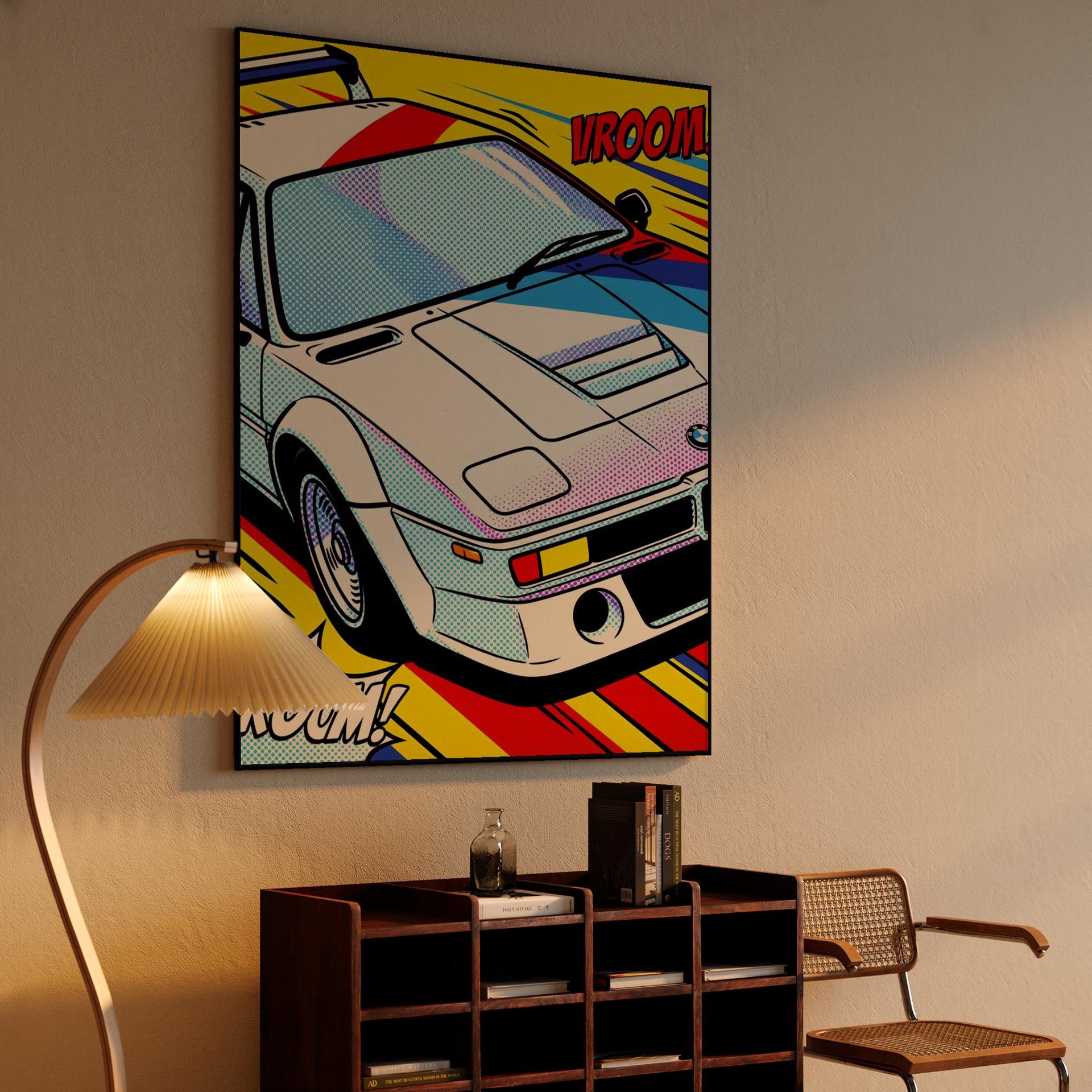 BMW M1 Pop Art Vroom