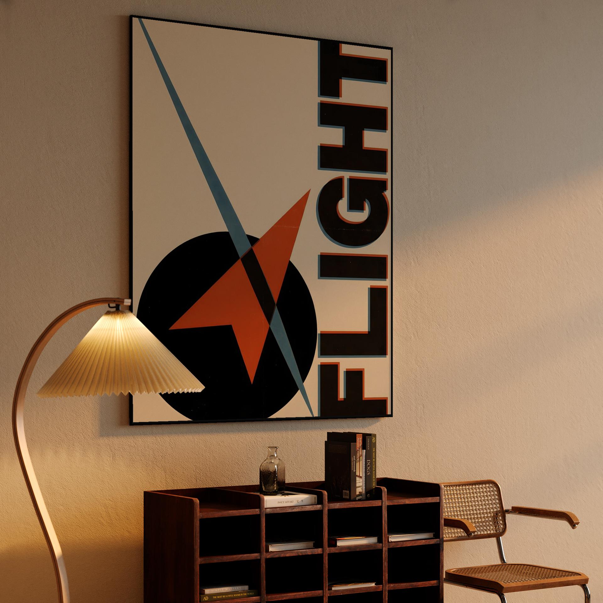 Flight of the Avant-Garde: Constructivist Aviation Poster