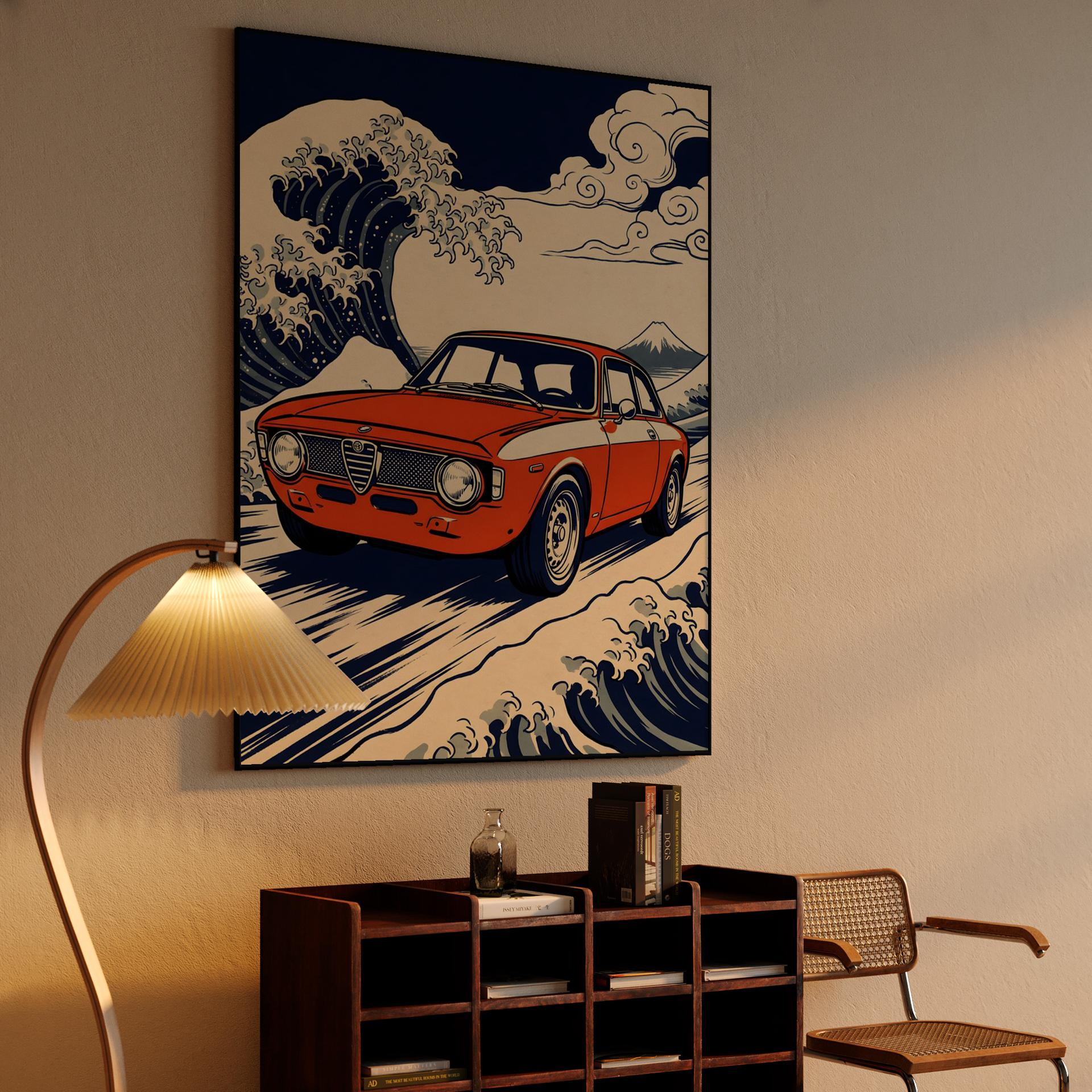 The Great Wave of Alfa Romeo Giulia Sprint GTA