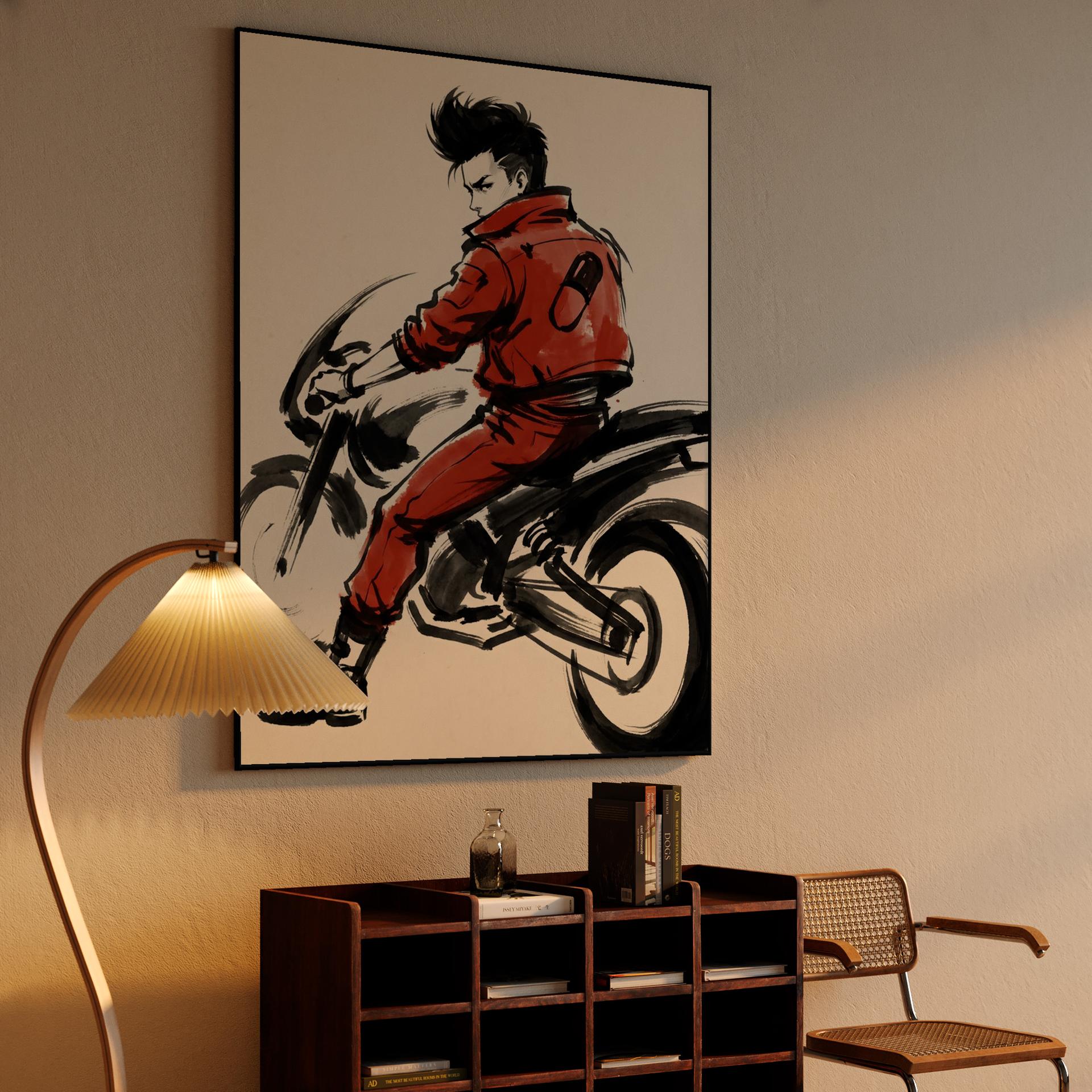 Kaneda Brushwork Sketch