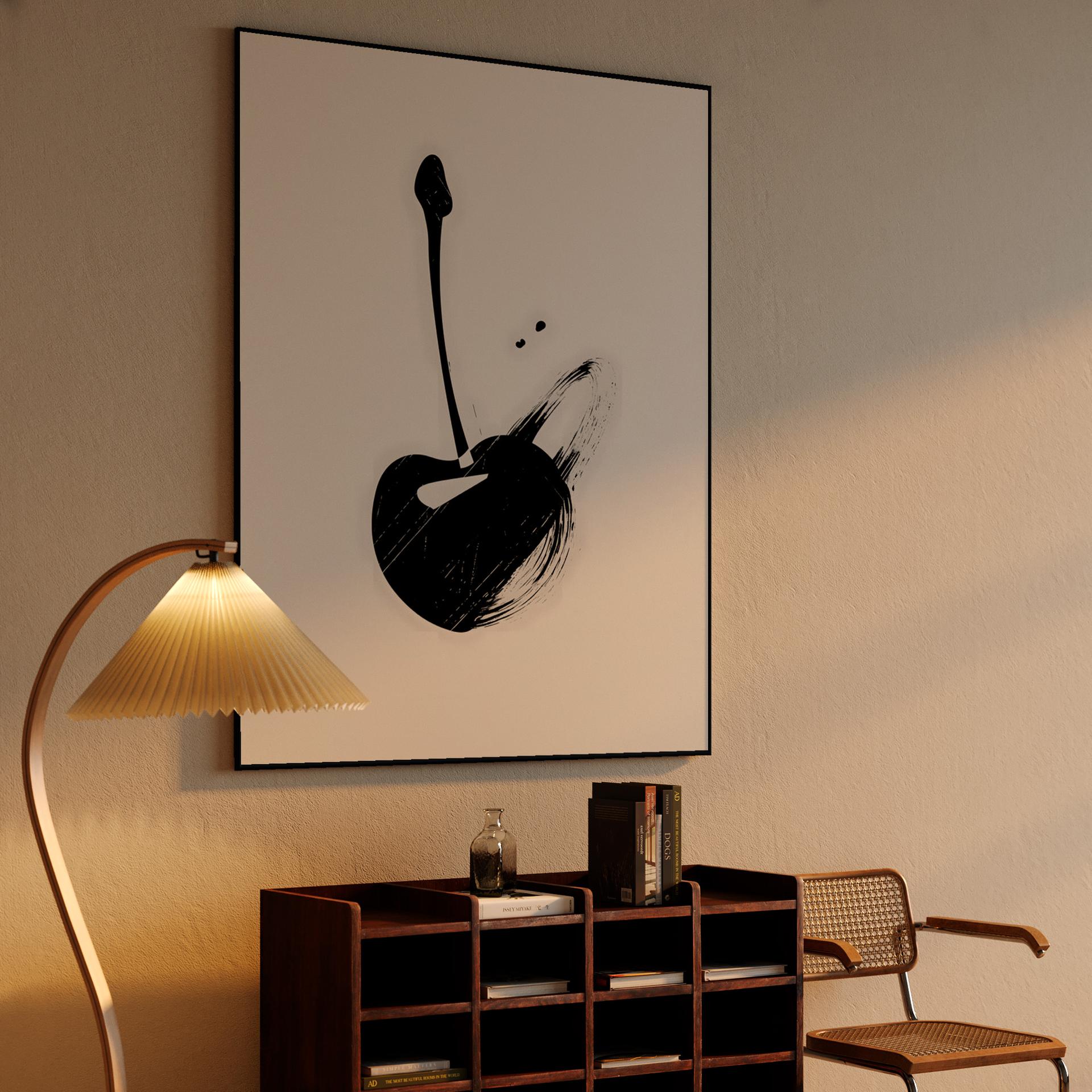 Minimalist Ink Cherry