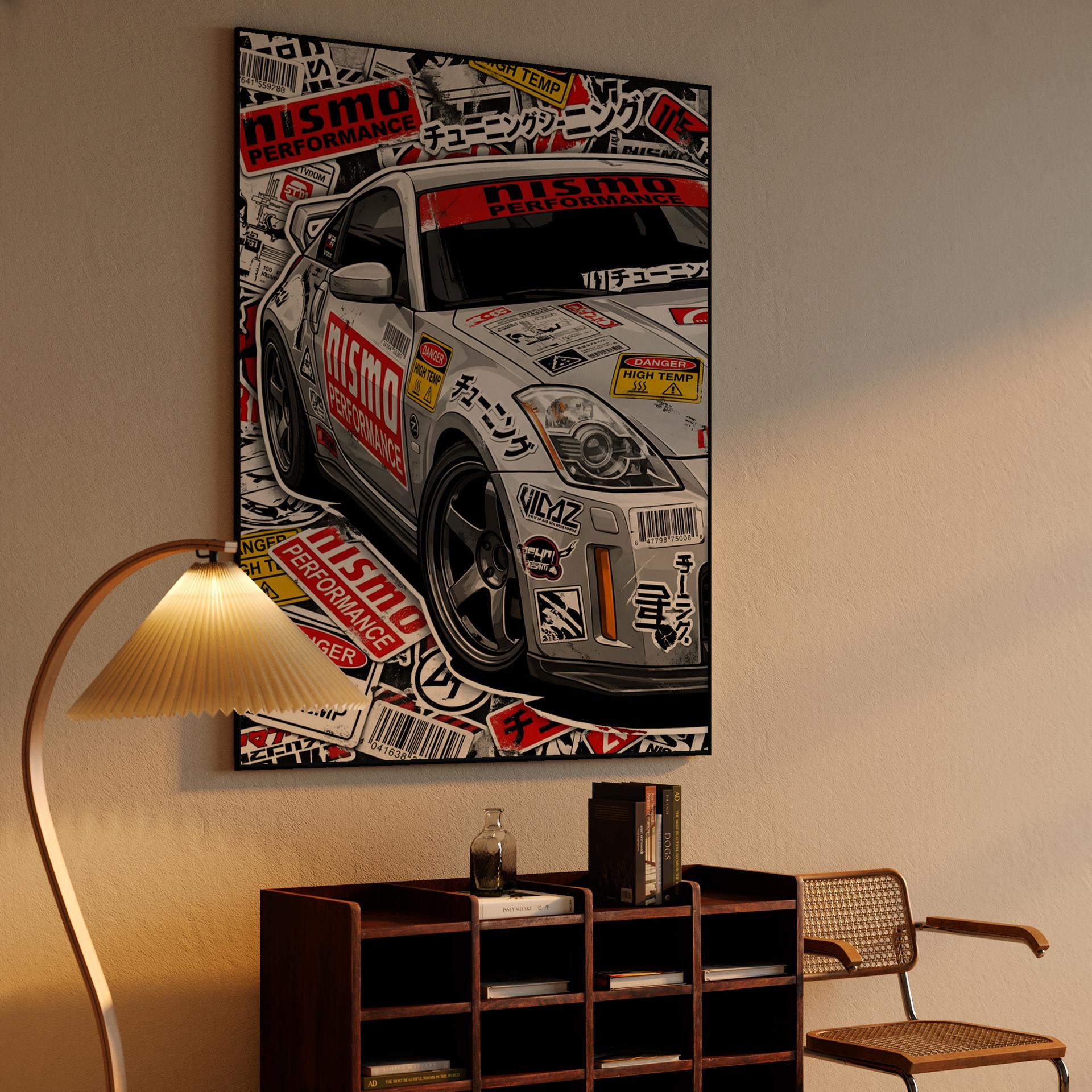 Z33 Nismo Performance: Sticker Bomb Illustration