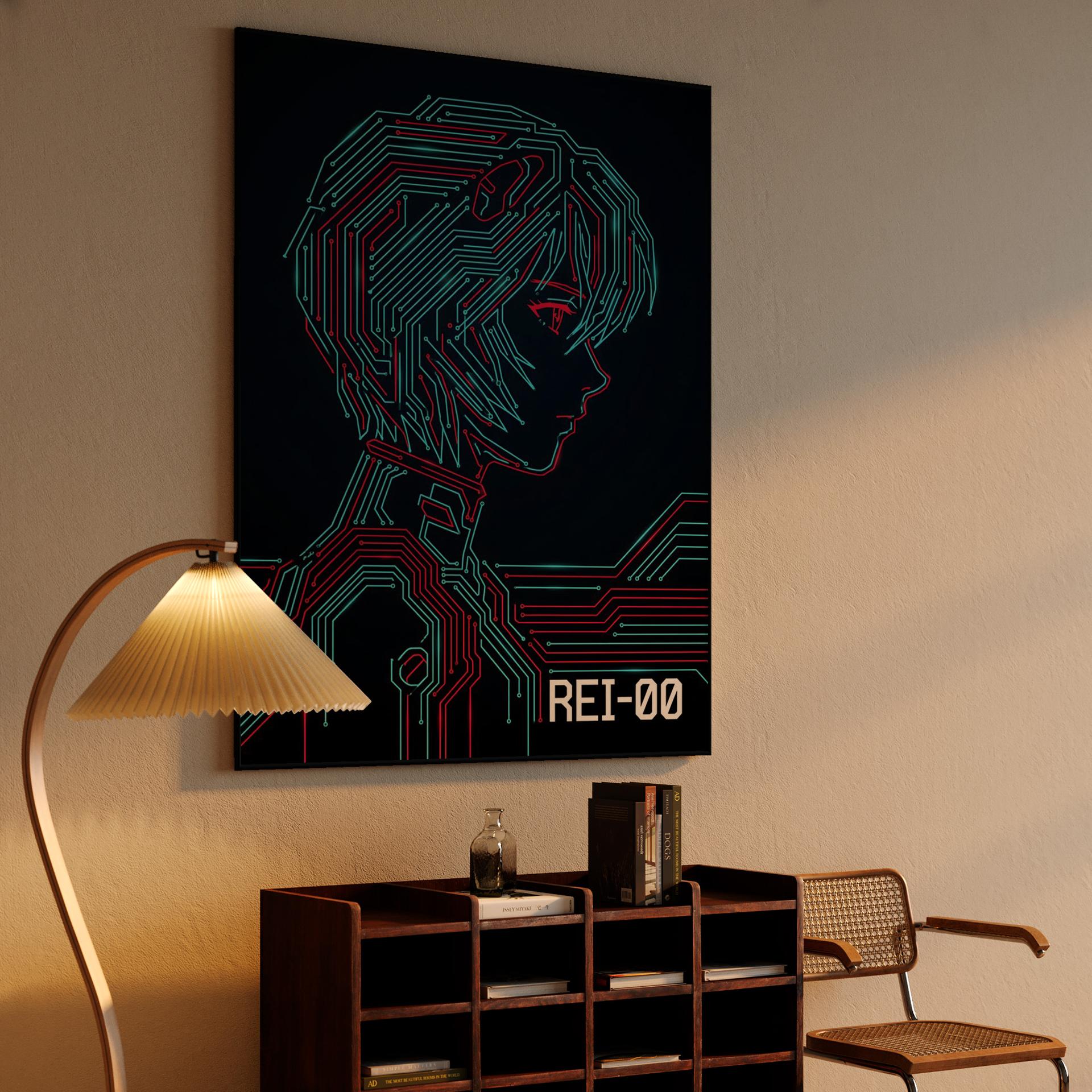 Rei Ayanami: Cybernetic Circuitry