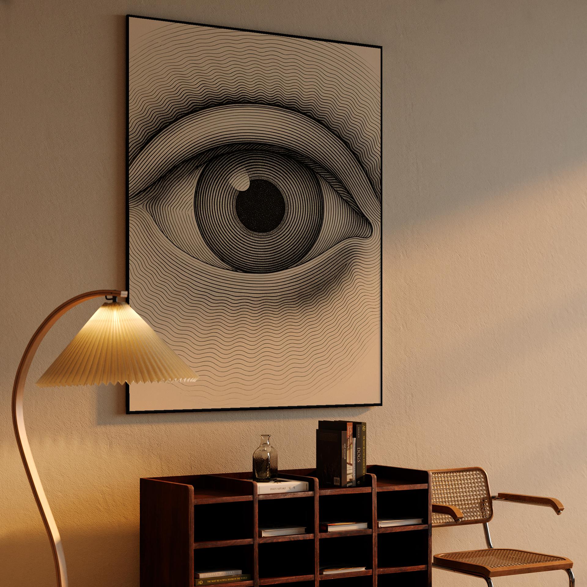 Hypnotic Engraved Eye