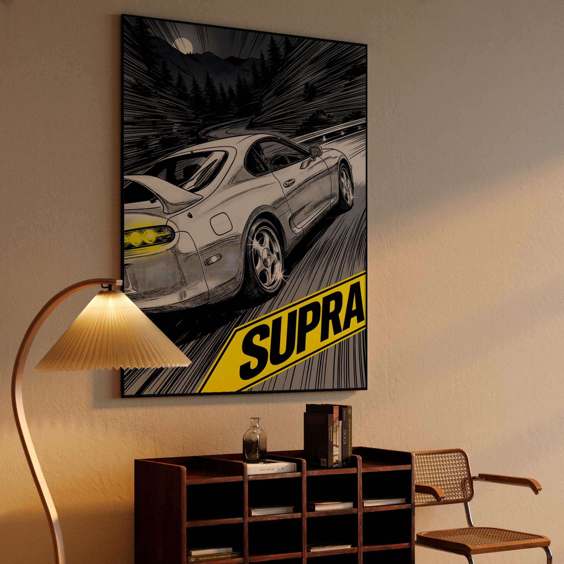 Toyota Supra A80 Manga Night Run