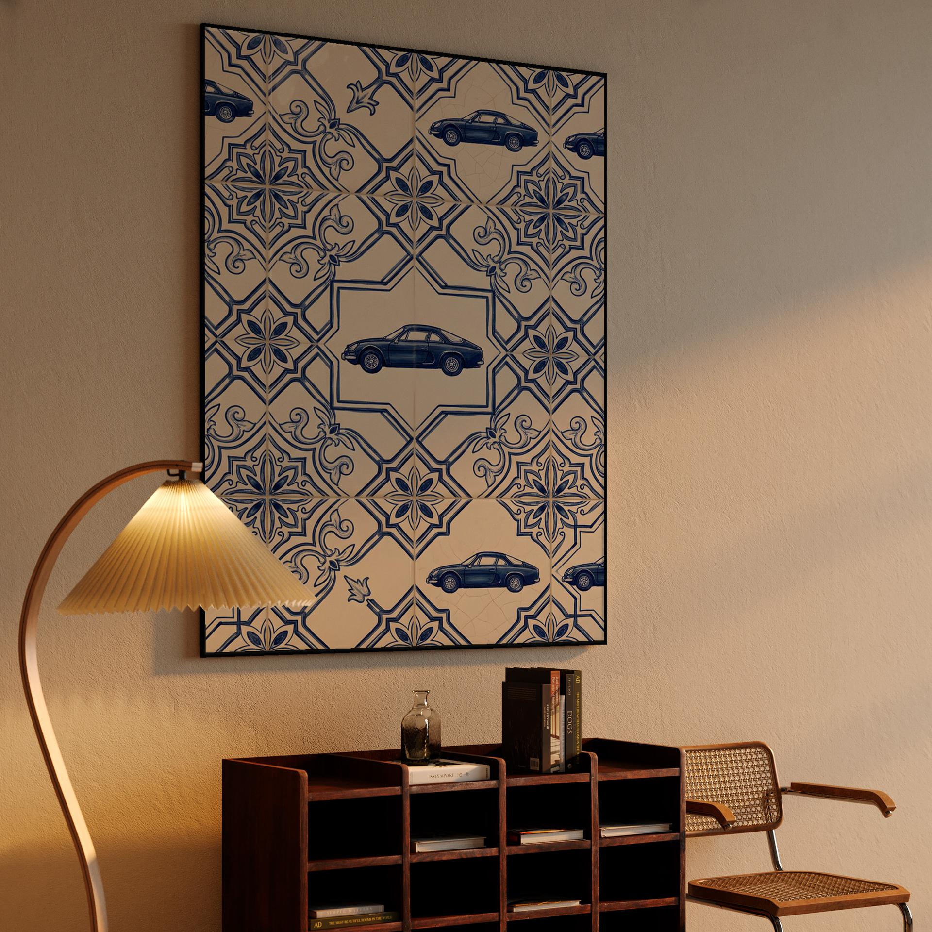 Alpine A110 Azulejo Tile Pattern