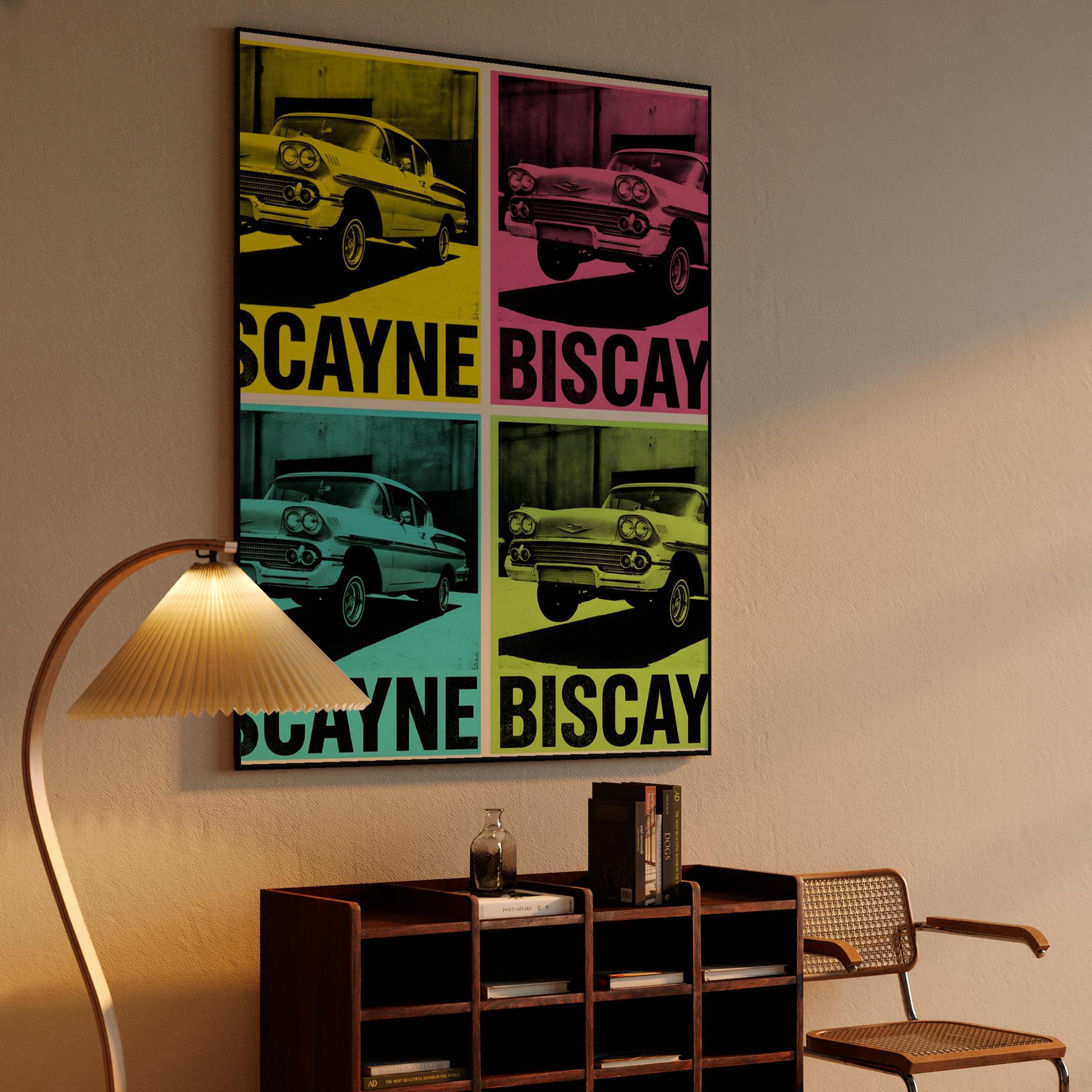 Warhol Style Biscayne Grid