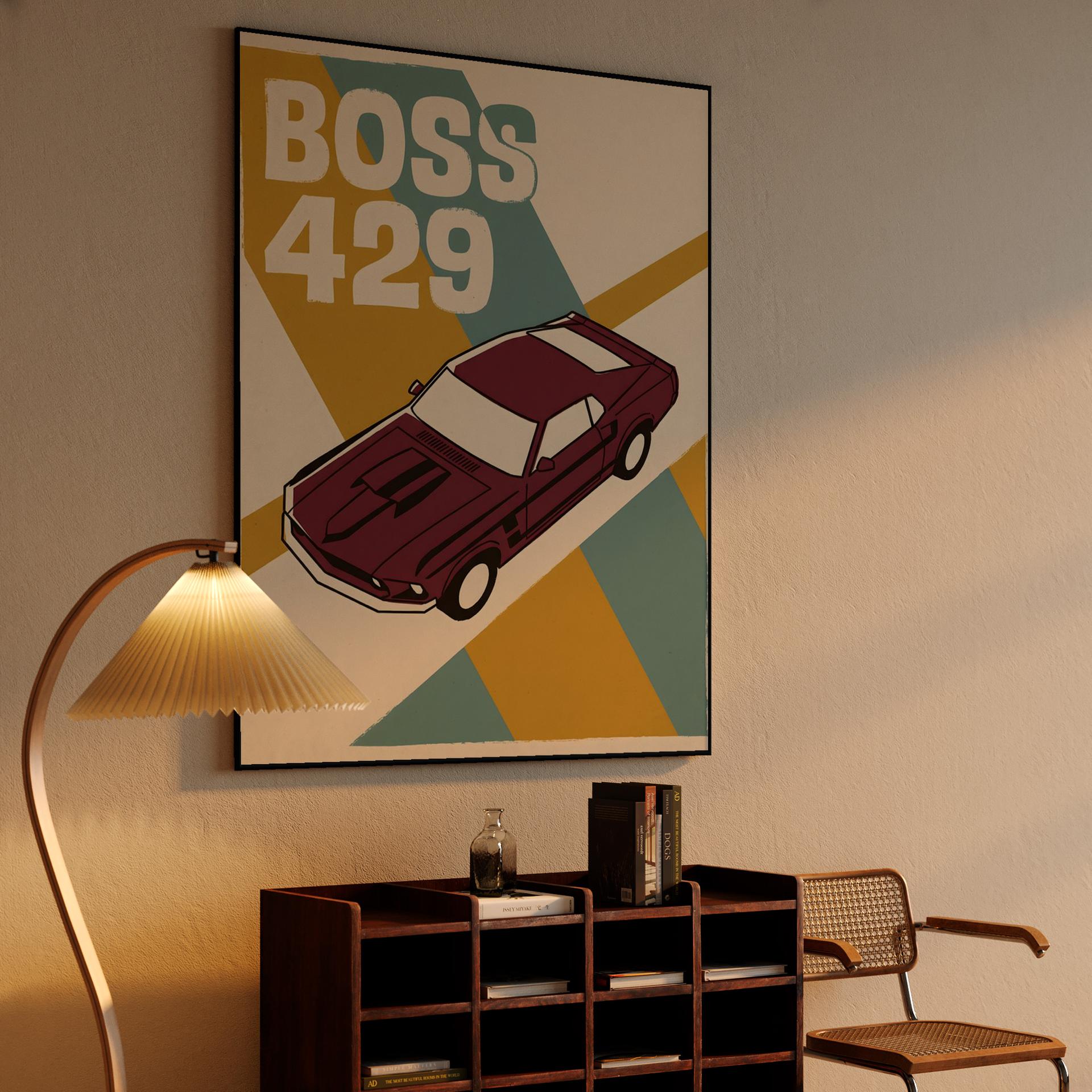 Retro Isometric Boss 429 Illustration