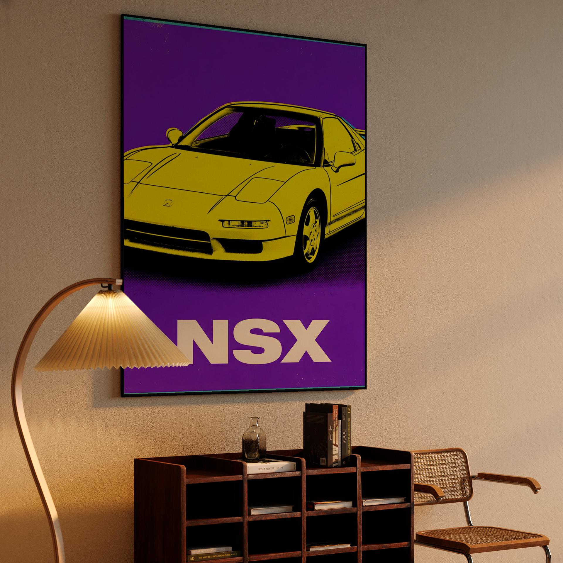 Pop Art Evolution: Honda NSX