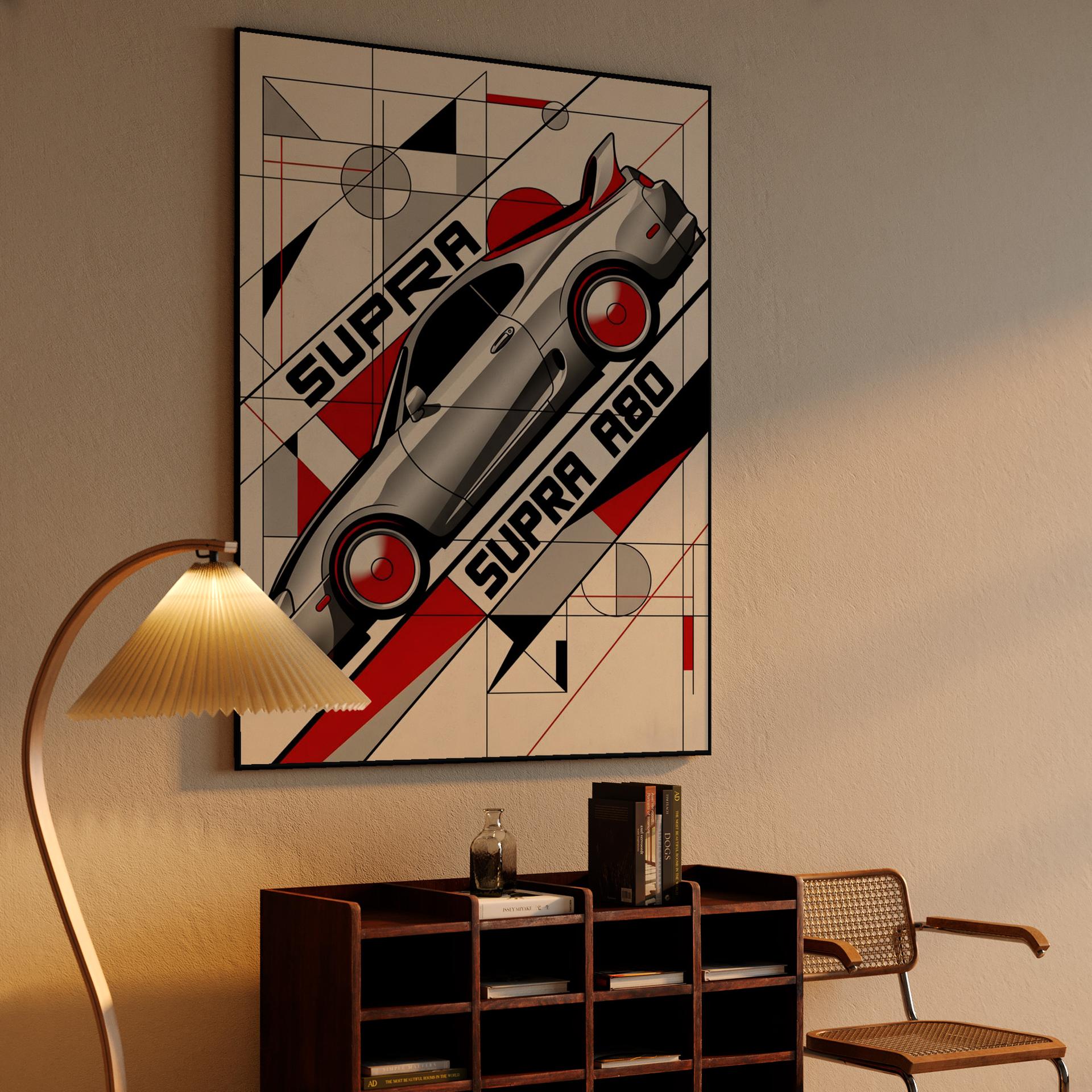 Supra A80: Constructivist Geometric Study