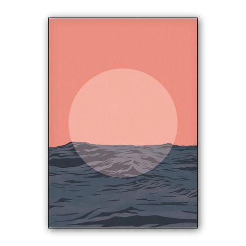 Moring Waves wall art poster