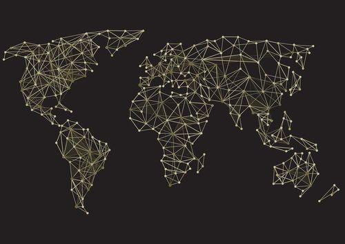 Maps wall art posters